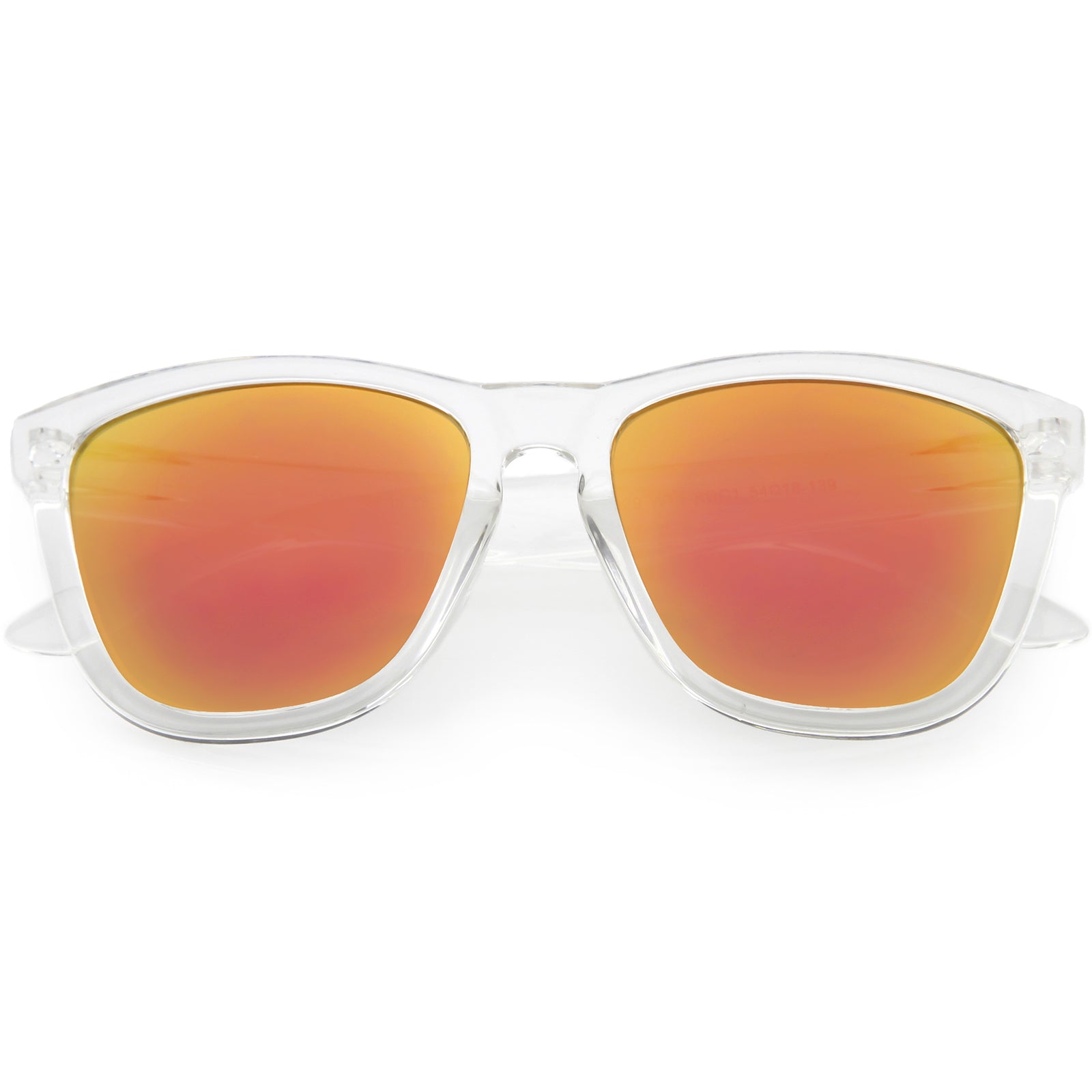 Clear / Orange Mirror