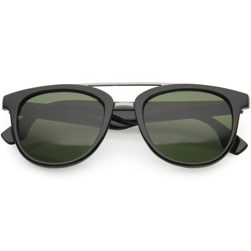 Shiny Black / Green