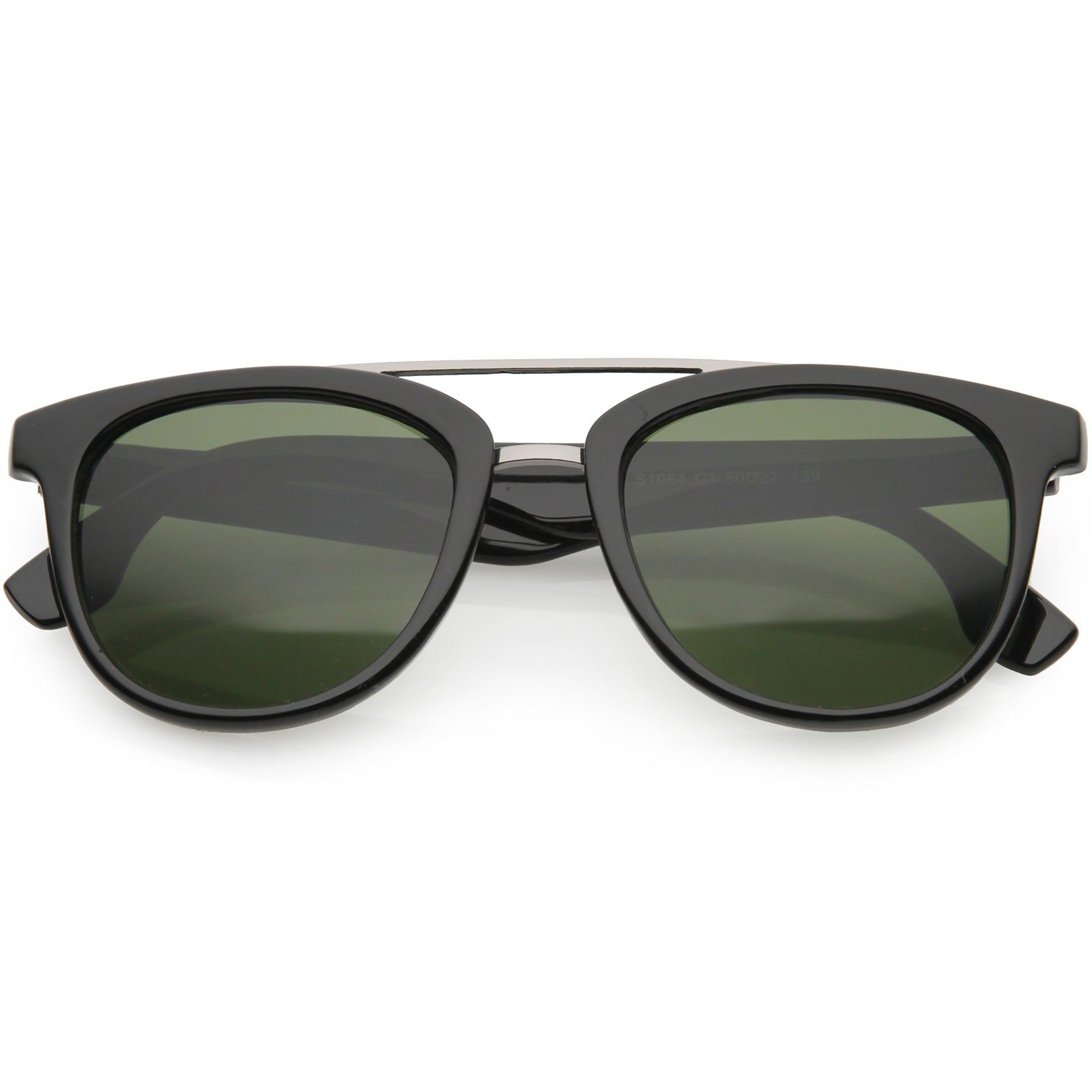 Shiny Black / Green