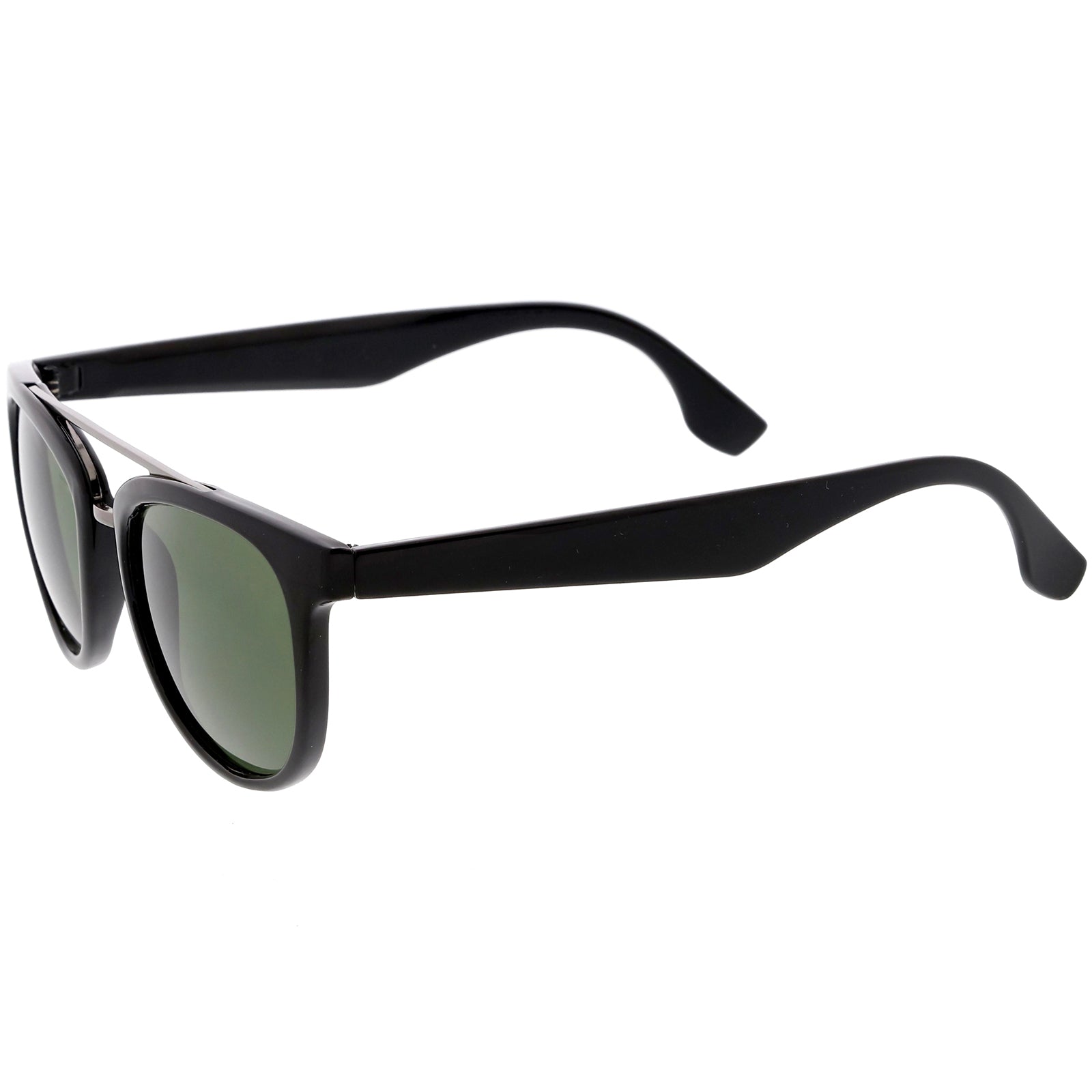 Shiny Black / Green