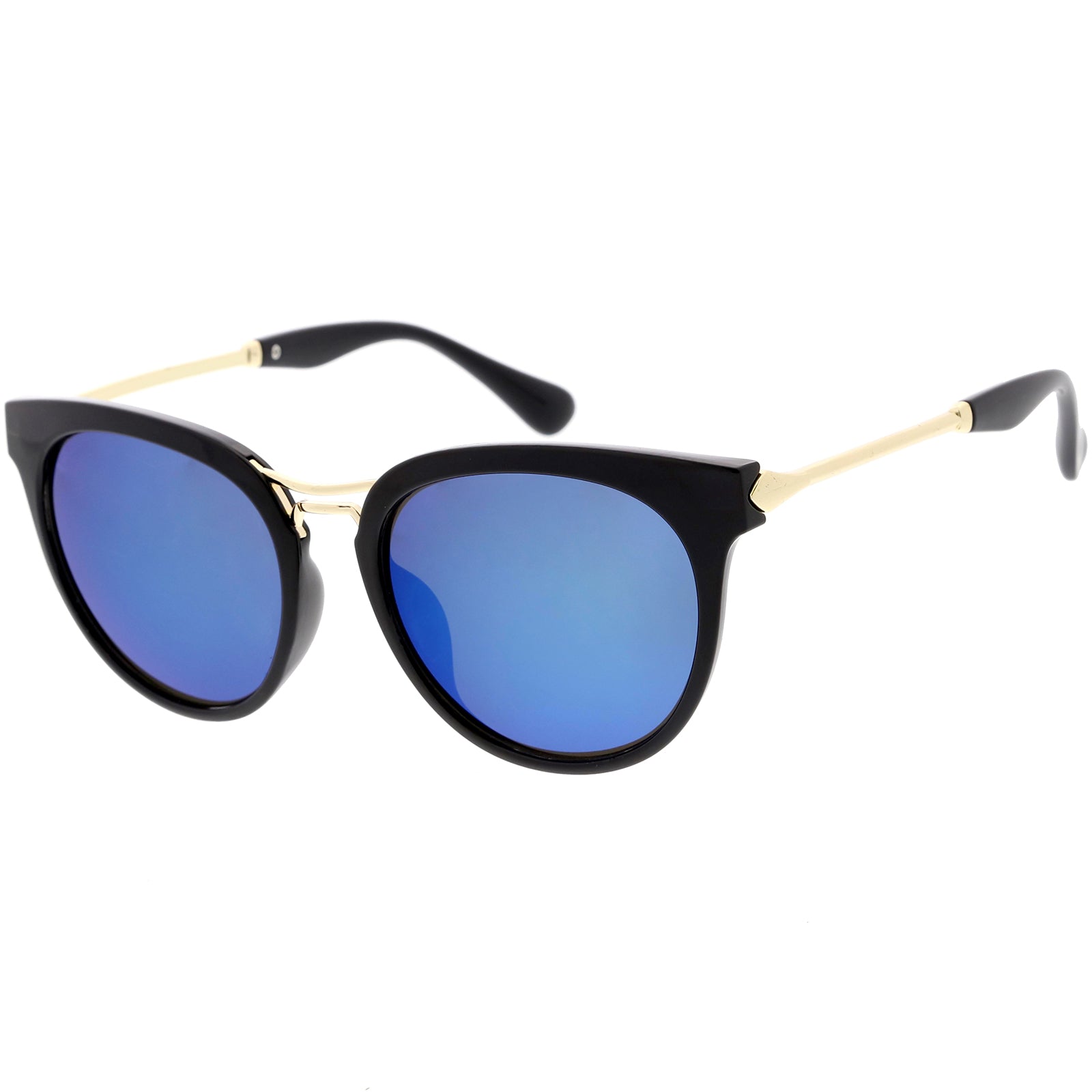 Black / Blue Mirror