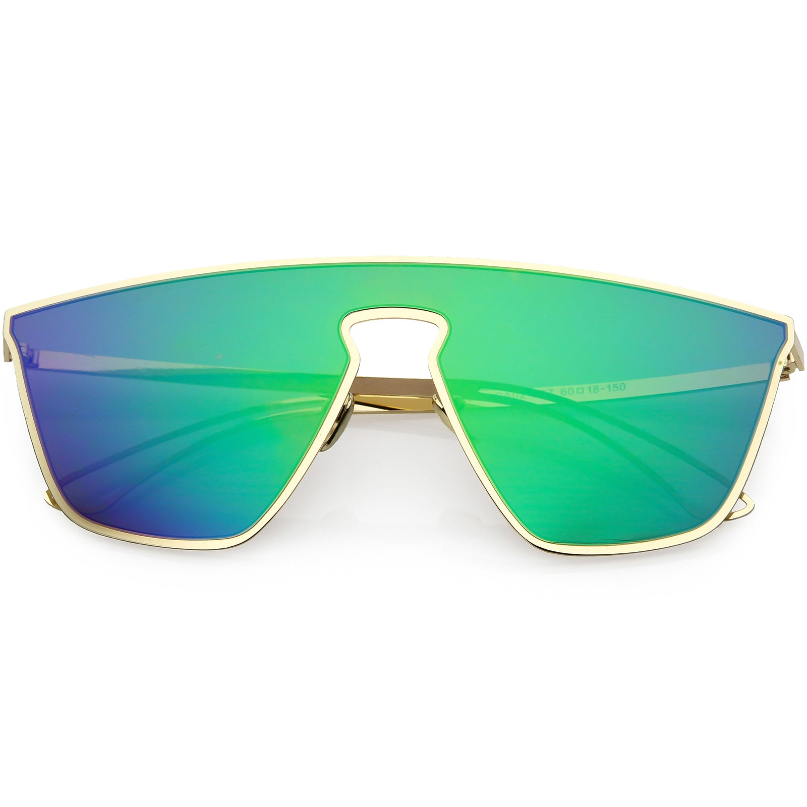 Gold / Green Mirror