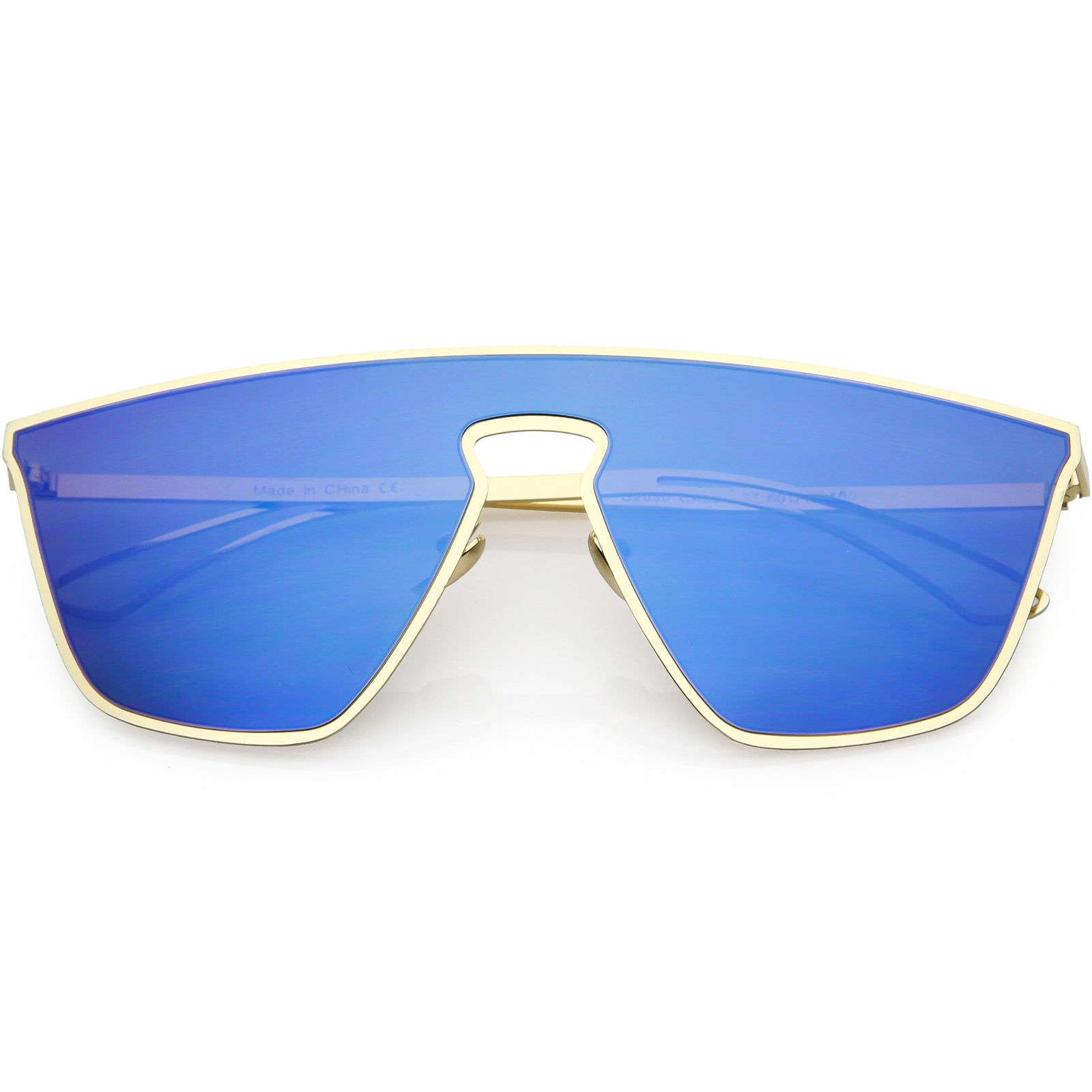 Gold / Blue Mirror