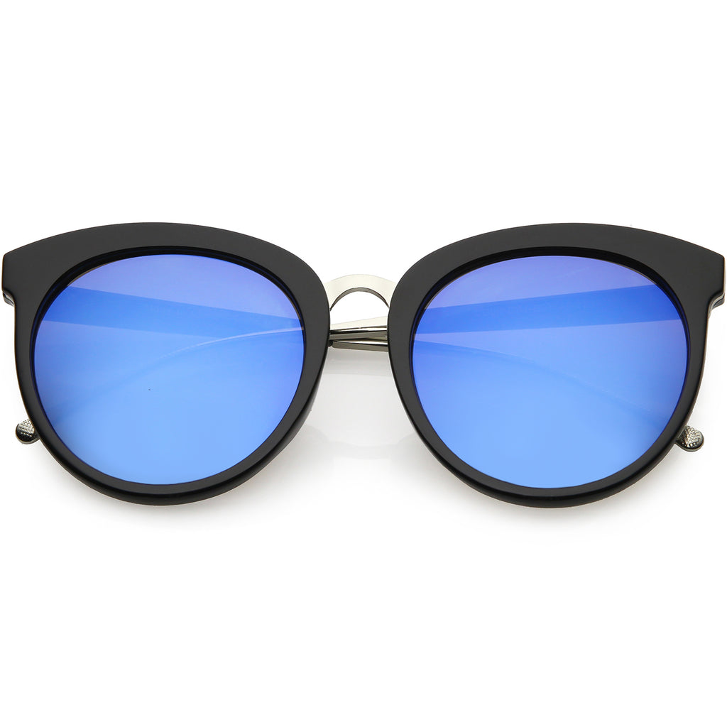 Black / Dark Blue Mirror