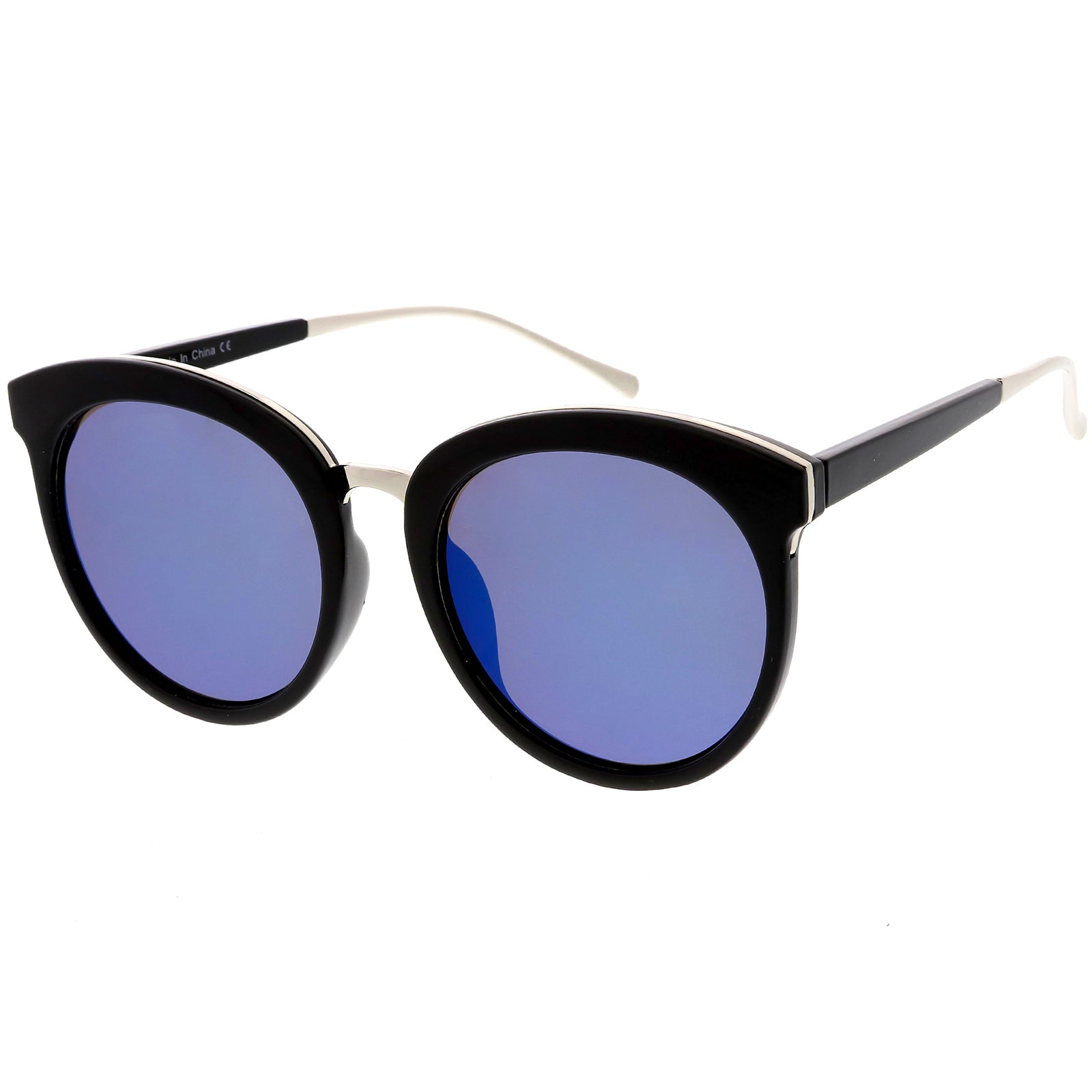 Black / Dark Blue Mirror
