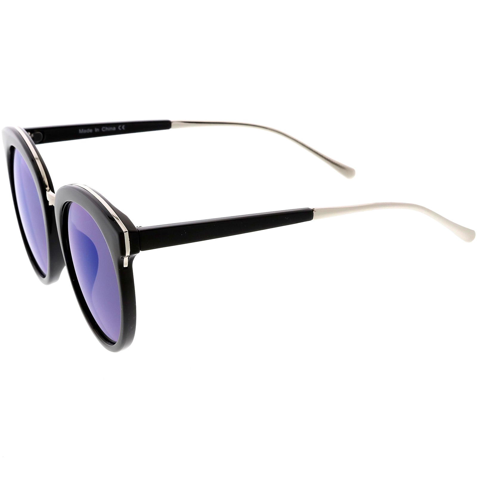 Black / Dark Blue Mirror