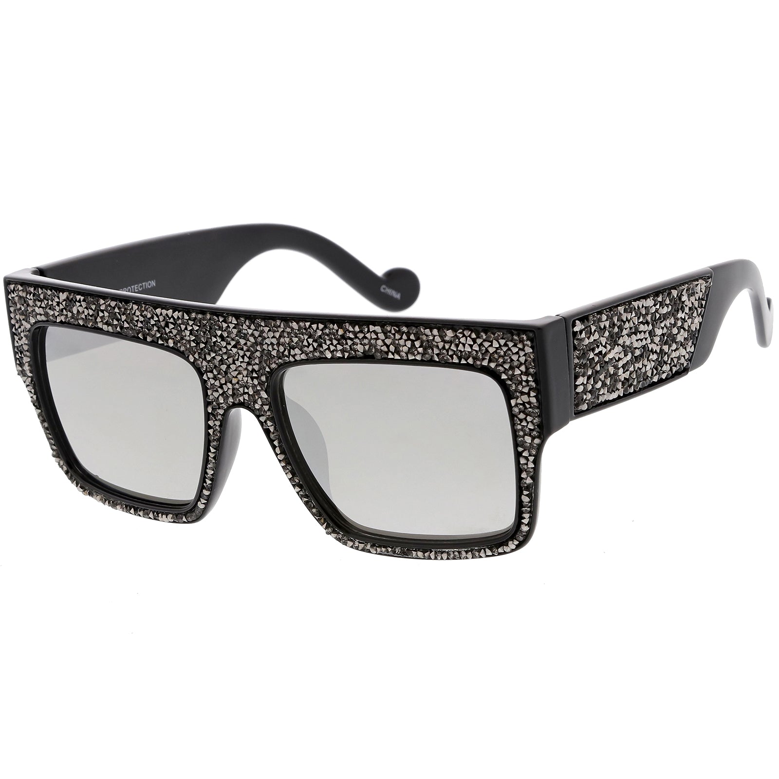 Black / Silver Mirror