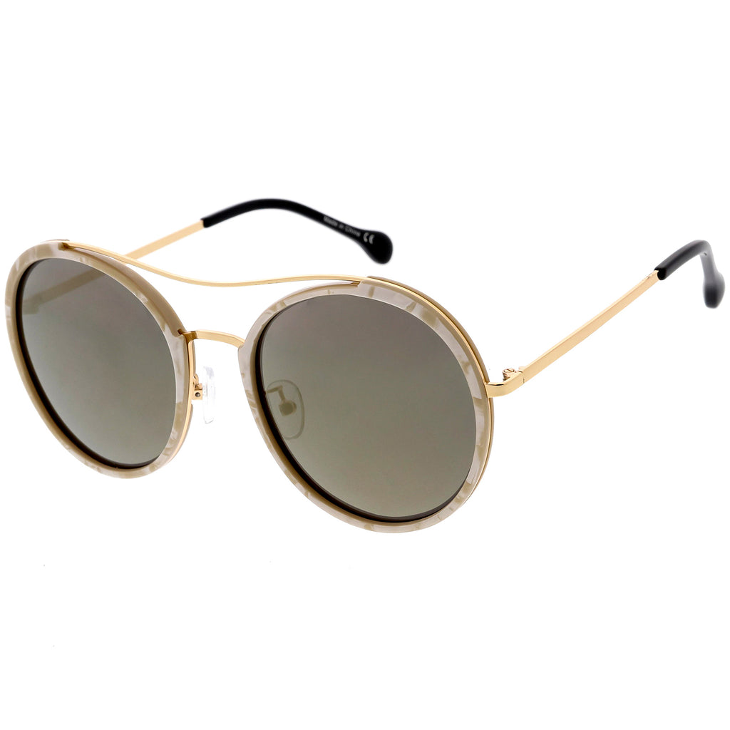 Creme / Gold Mirror