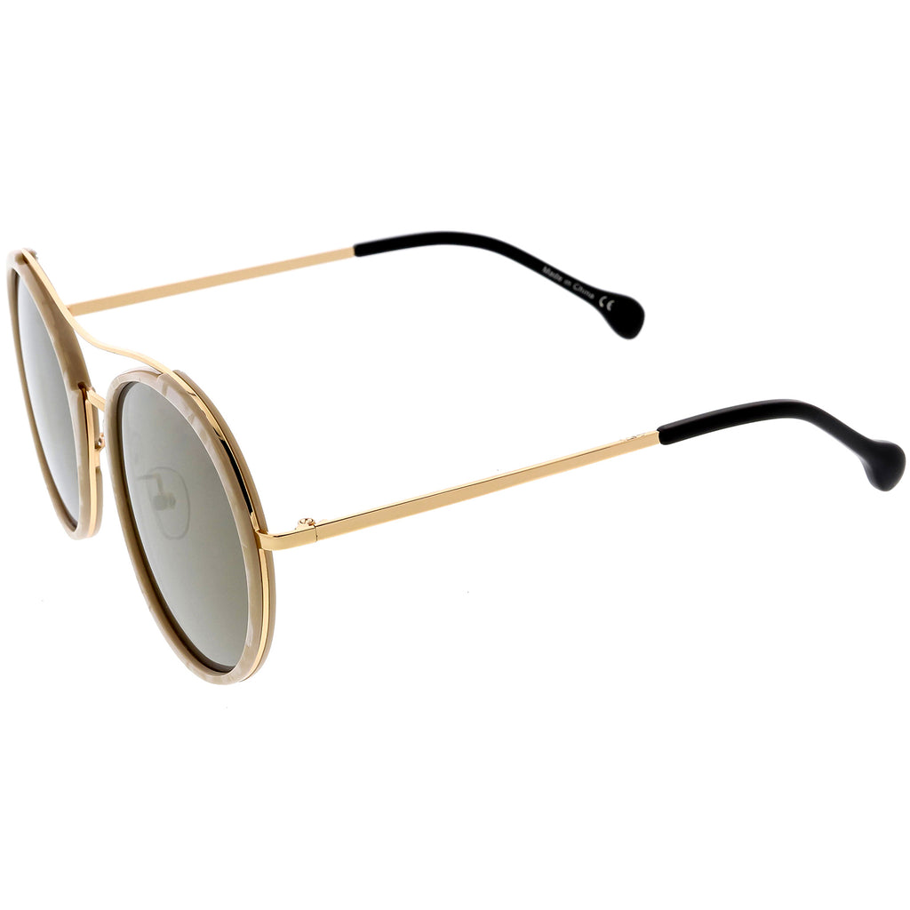 Creme / Gold Mirror