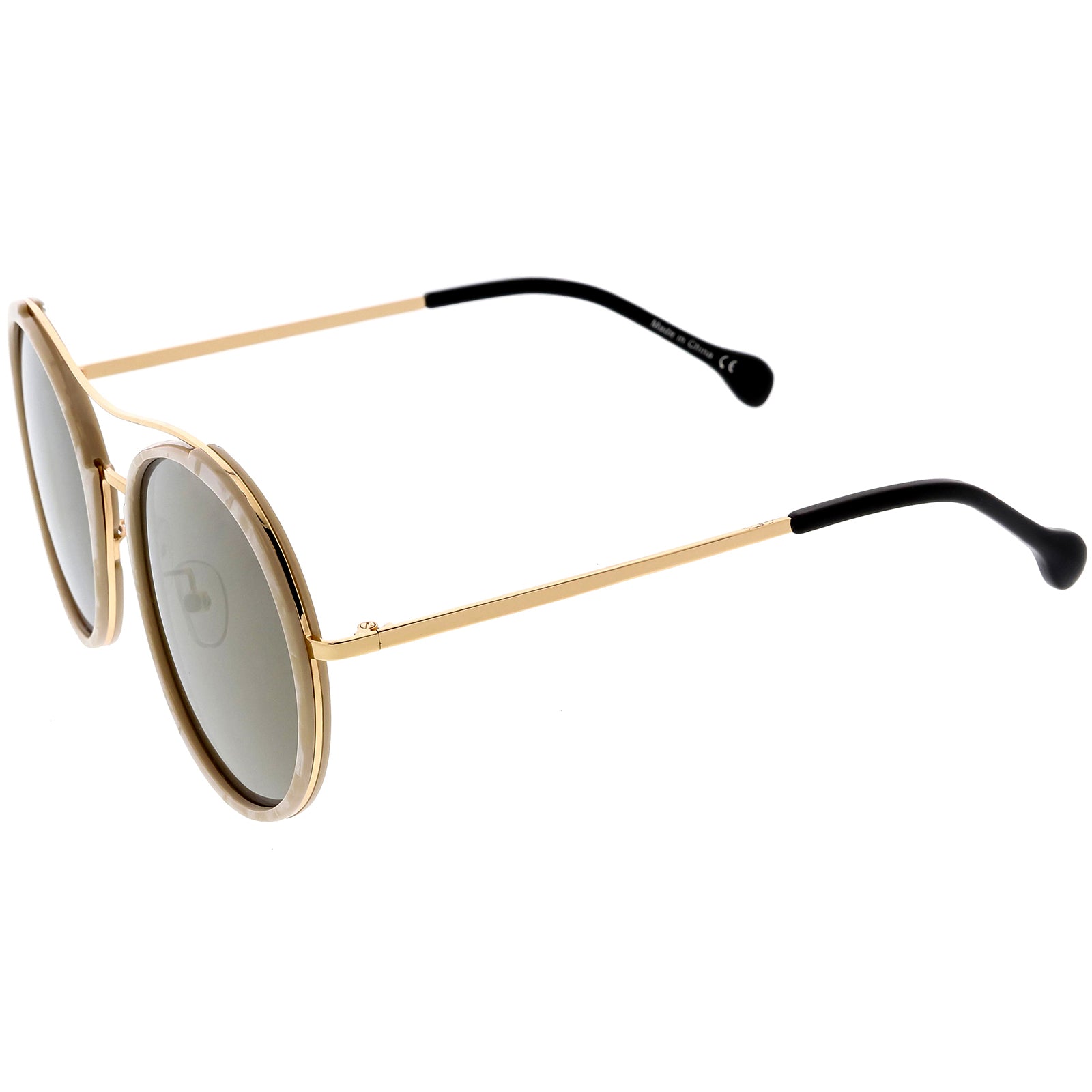 Creme / Gold Mirror