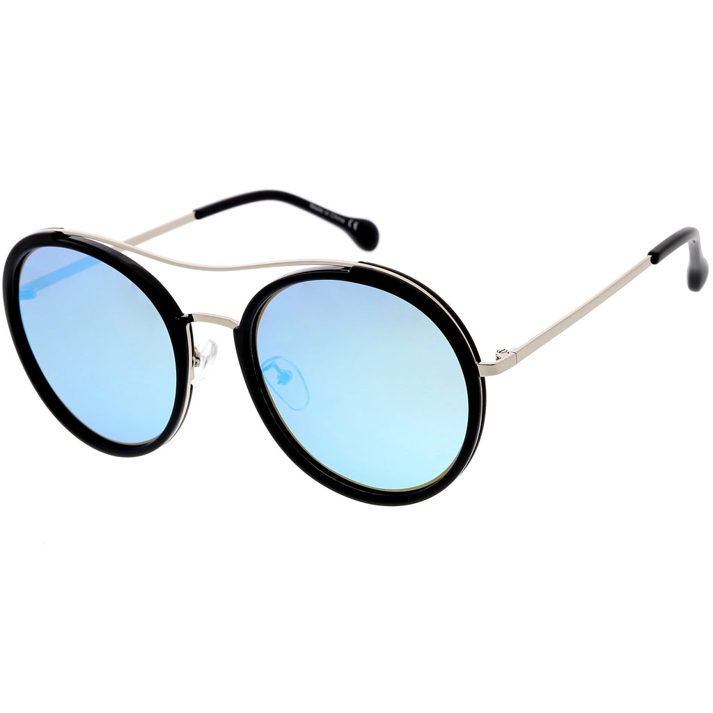 Black / Blue Mirror