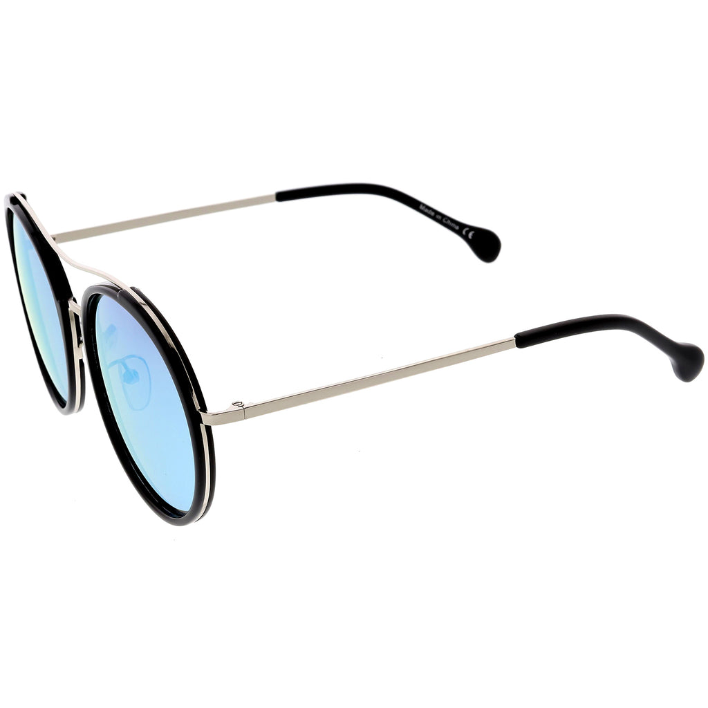 Black / Blue Mirror