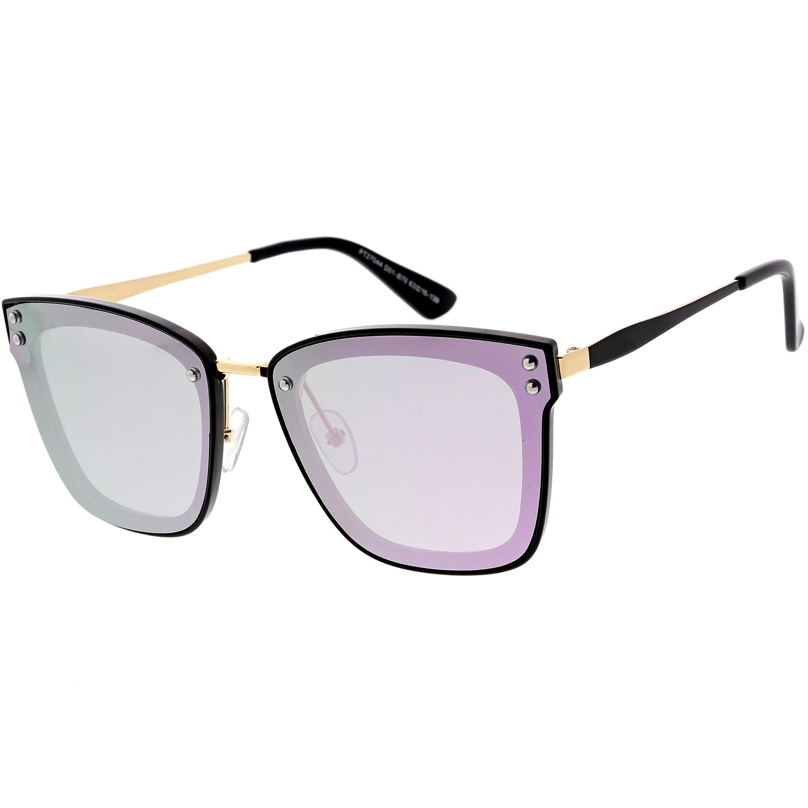 Black / Purple Mirror