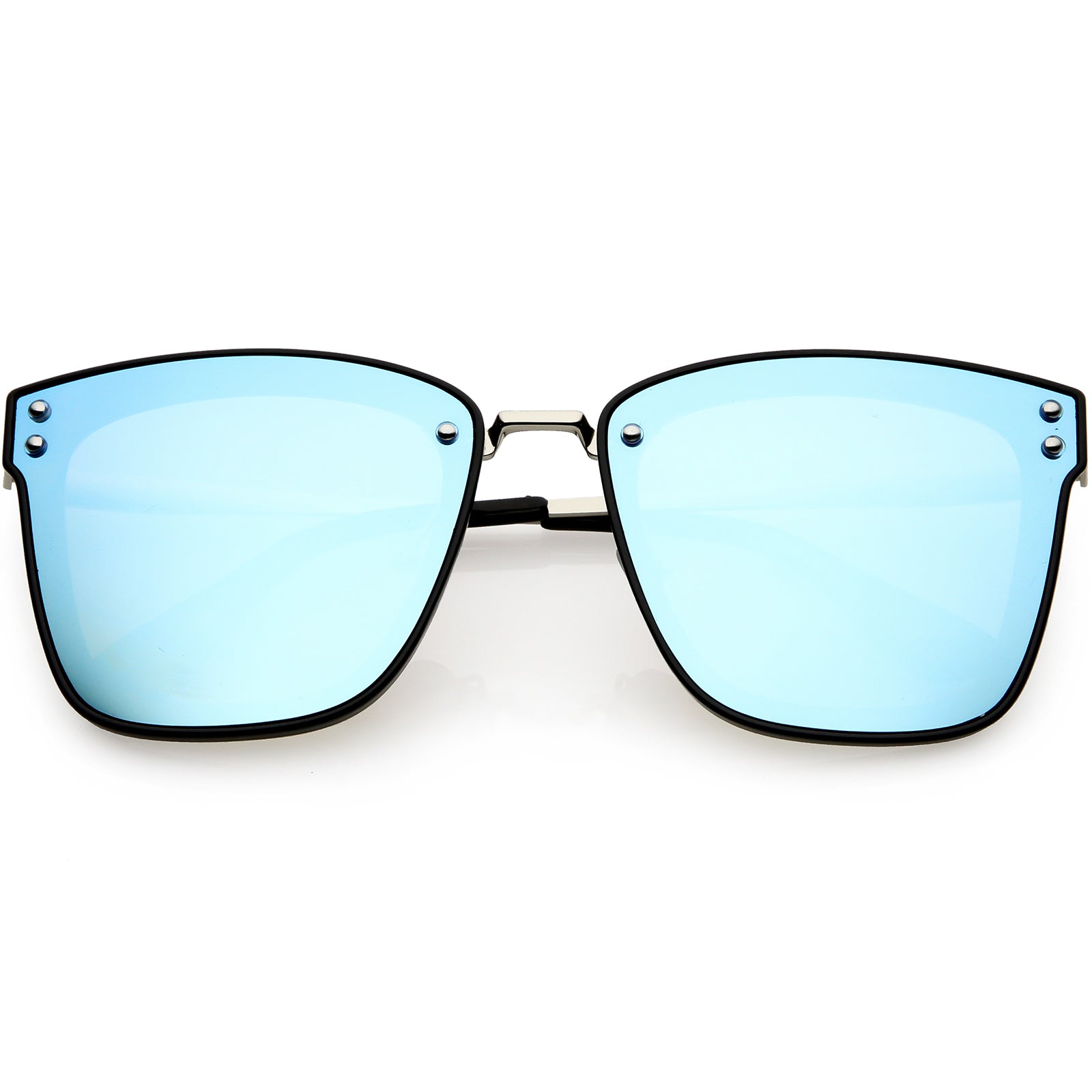 Black / Blue Mirror