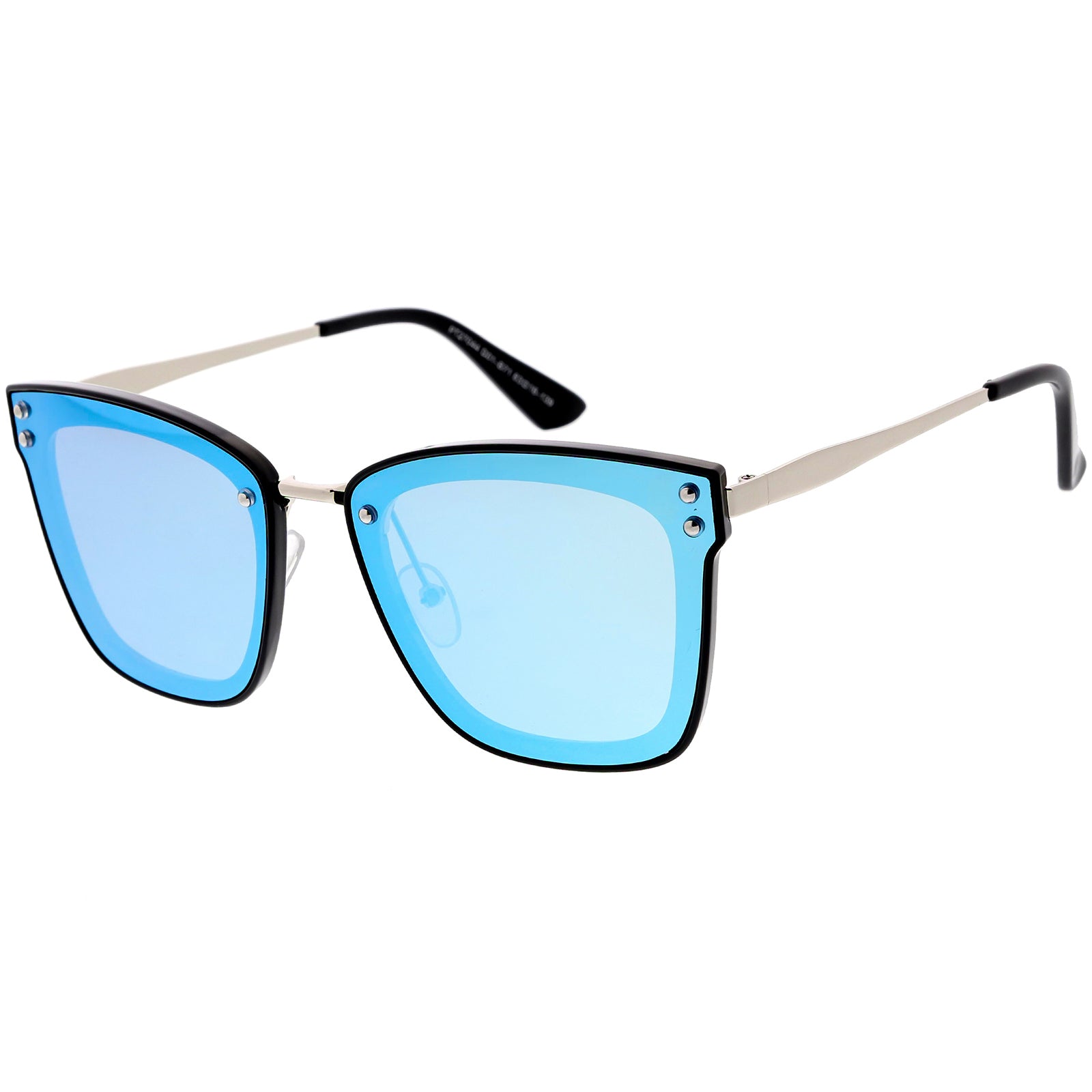 Black / Blue Mirror