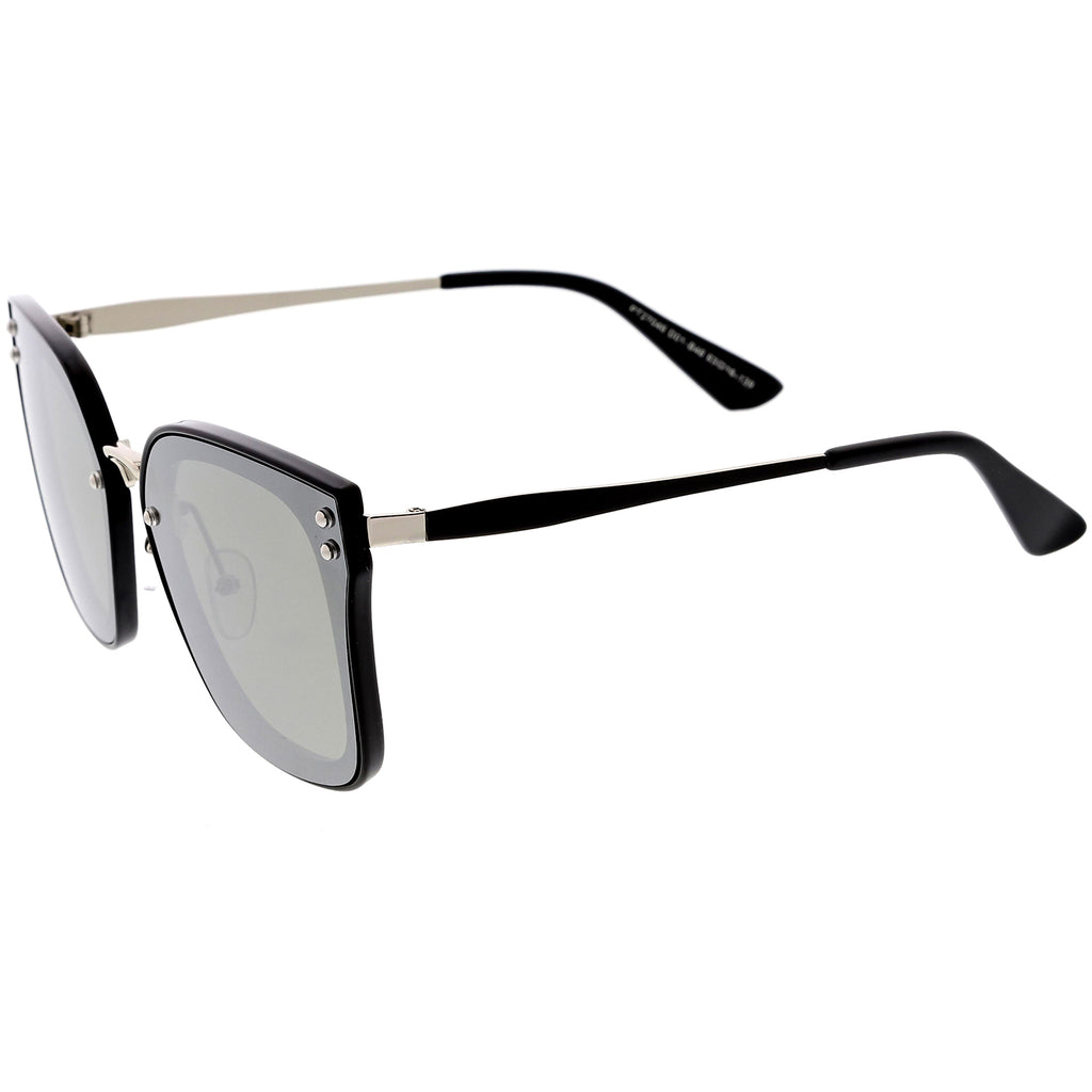Black / Silver Mirror