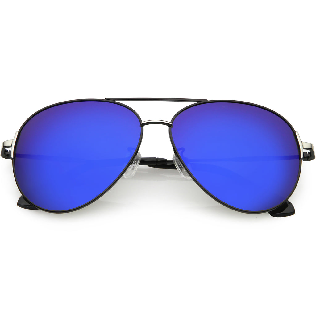 Black / Blue Mirror