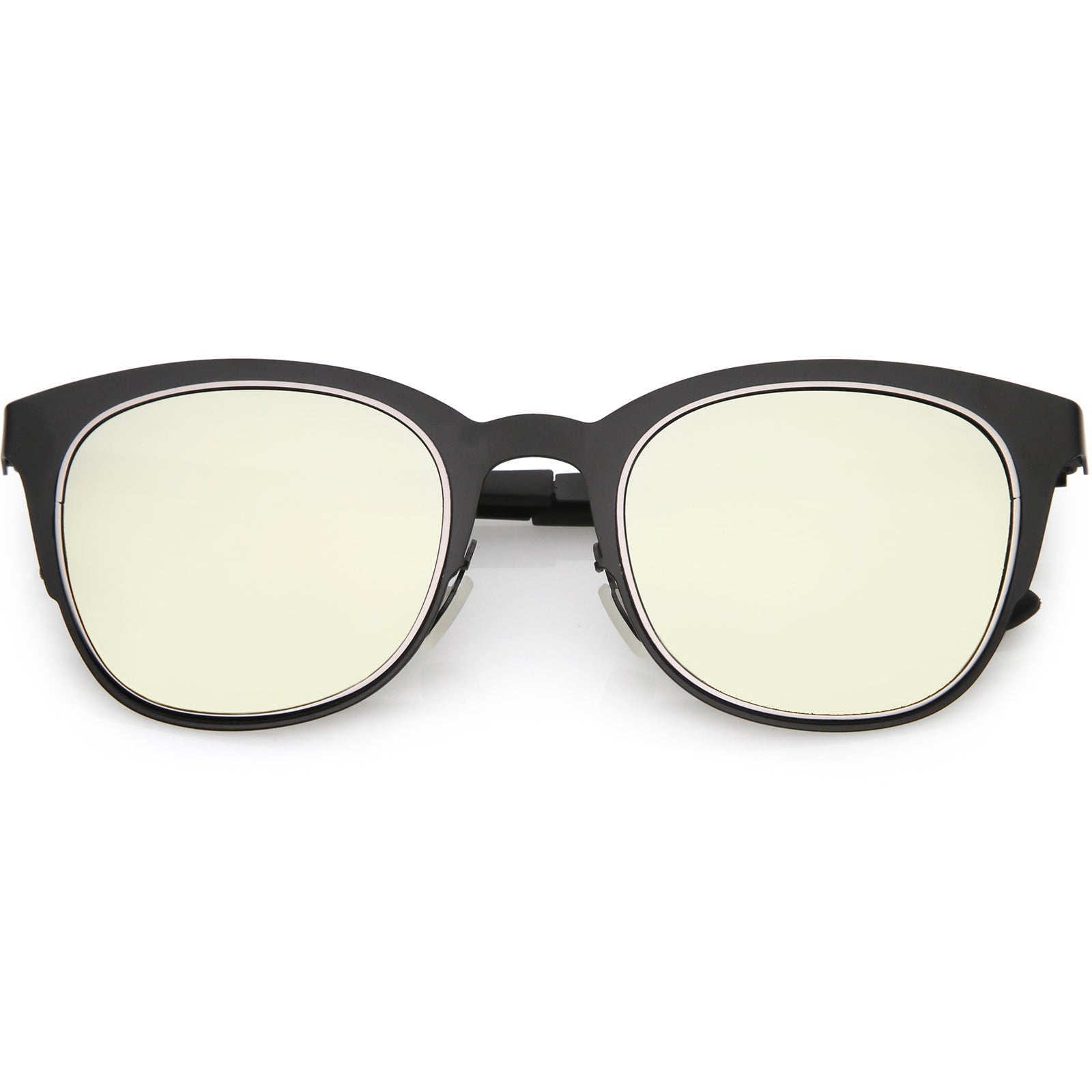 Black / Silver Mirror
