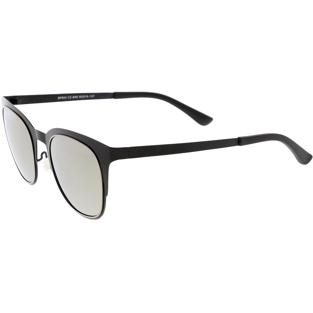 Black / Silver Mirror