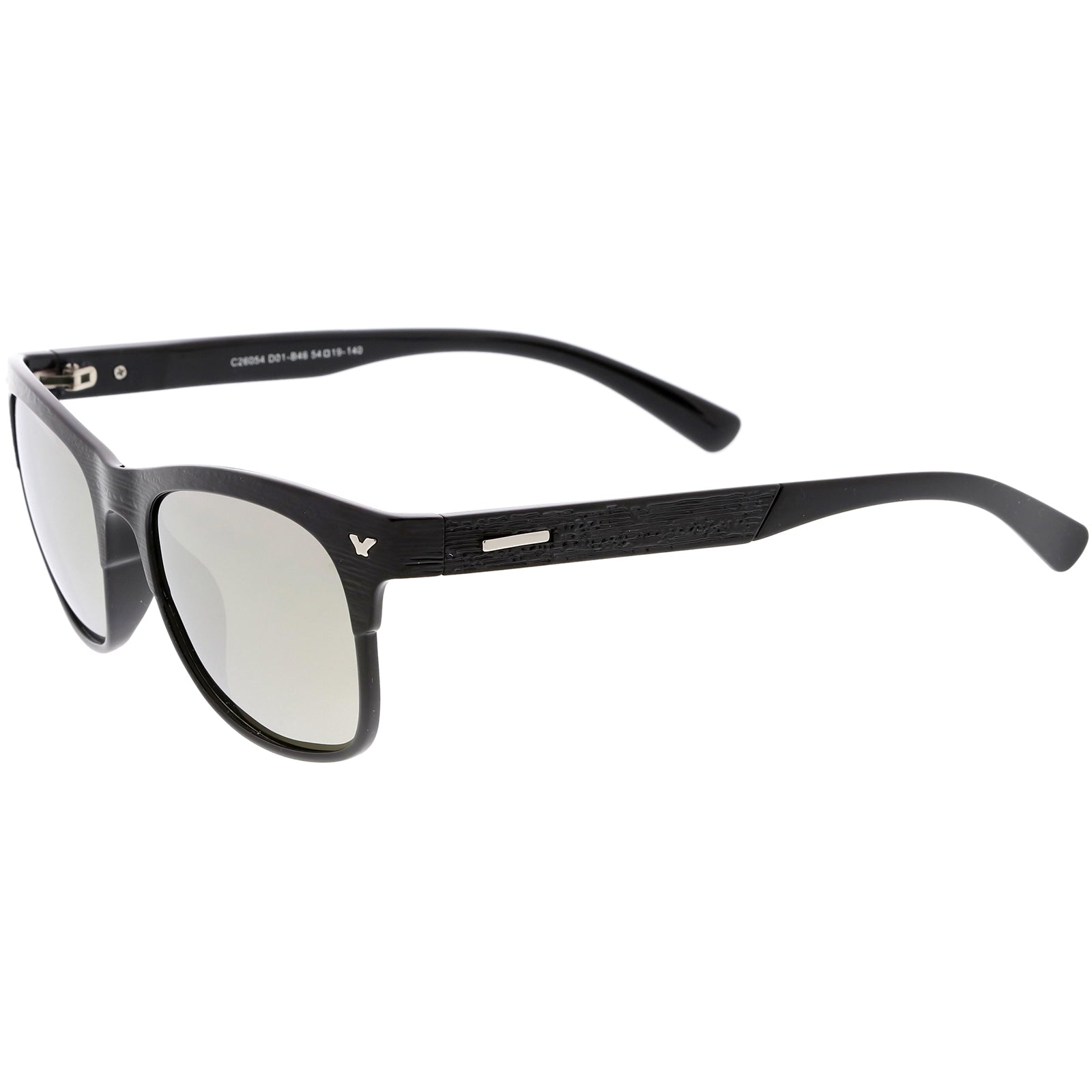 Black / Silver Mirror