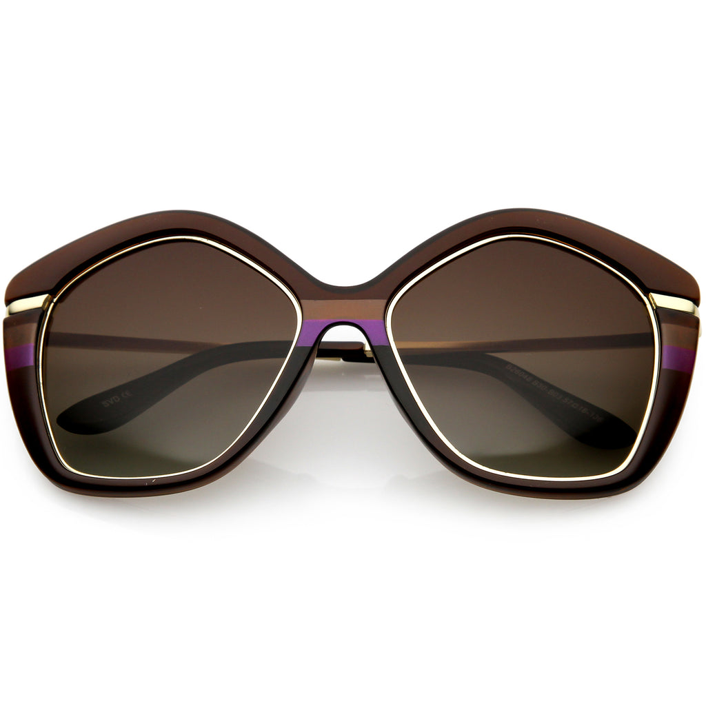Brown Purple / Amber