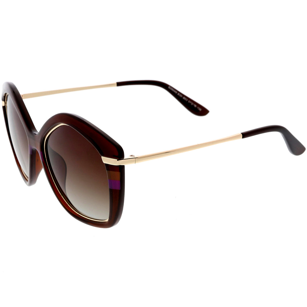 Brown Purple / Amber