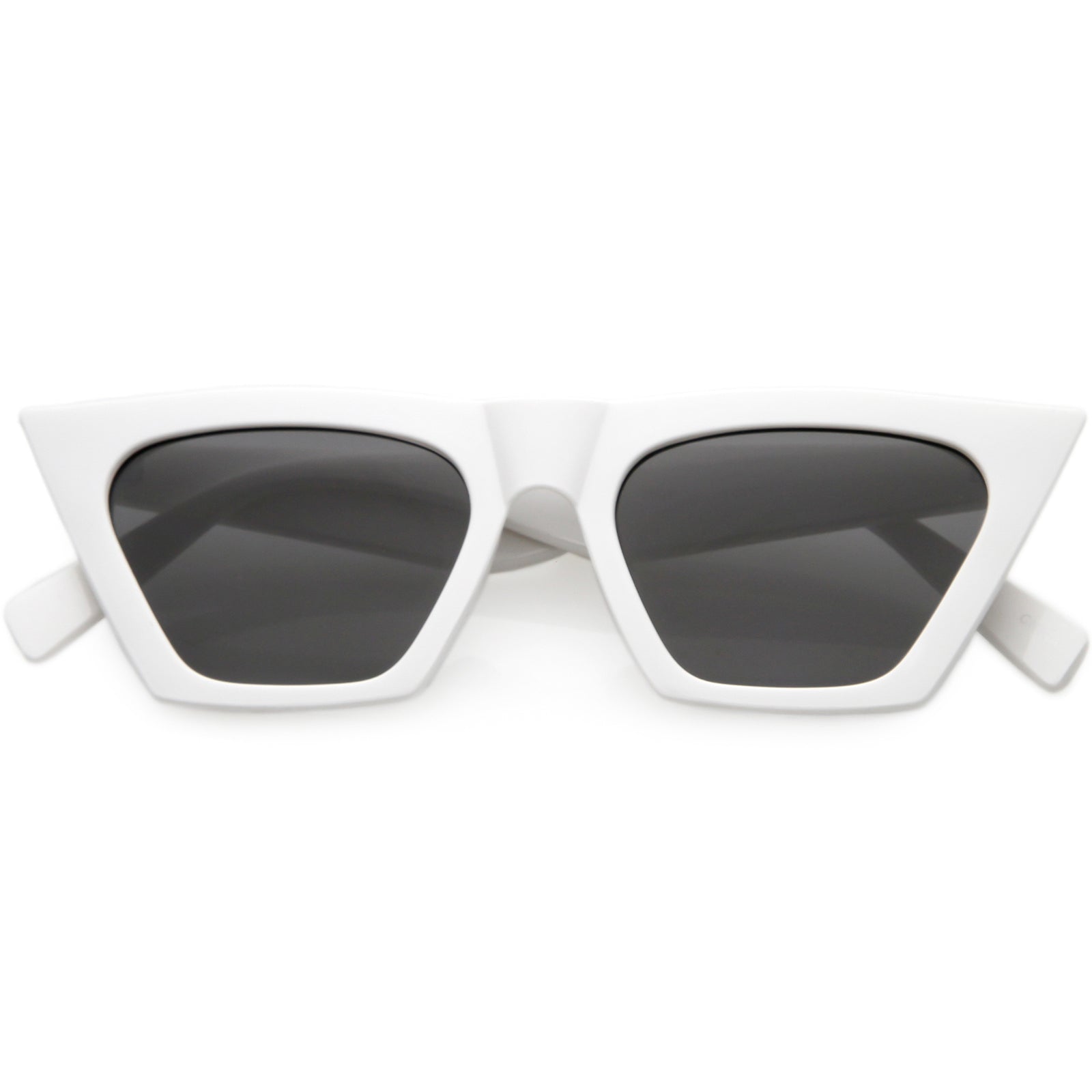 Celine Style Black Cat Eye Wide Arm Sunglasses- Order Wholesale
