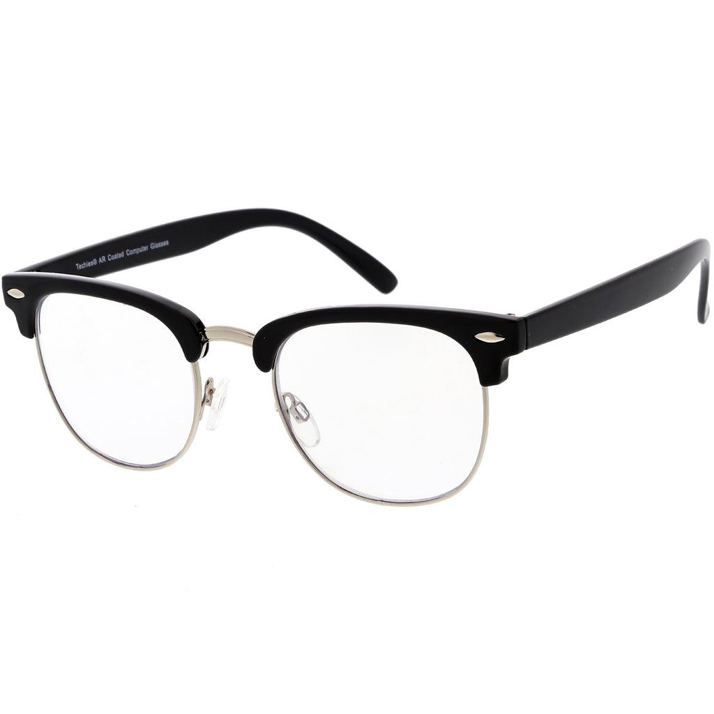 Black Silver / Clear