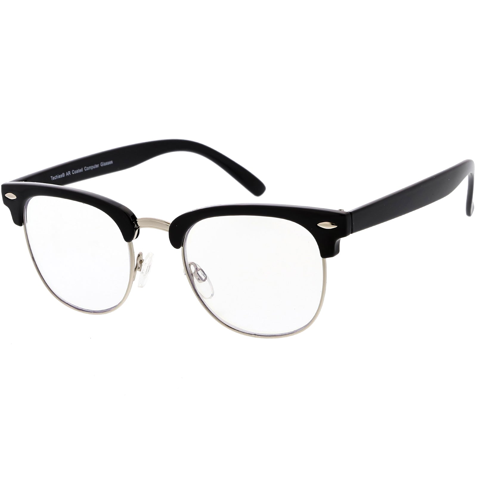 Black Silver / Clear