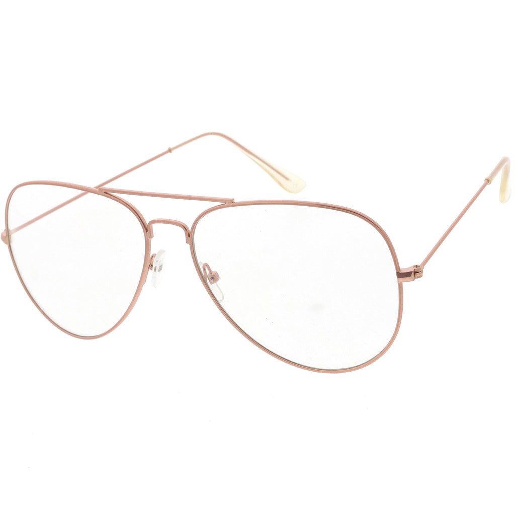 Matte Rose Gold / Clear