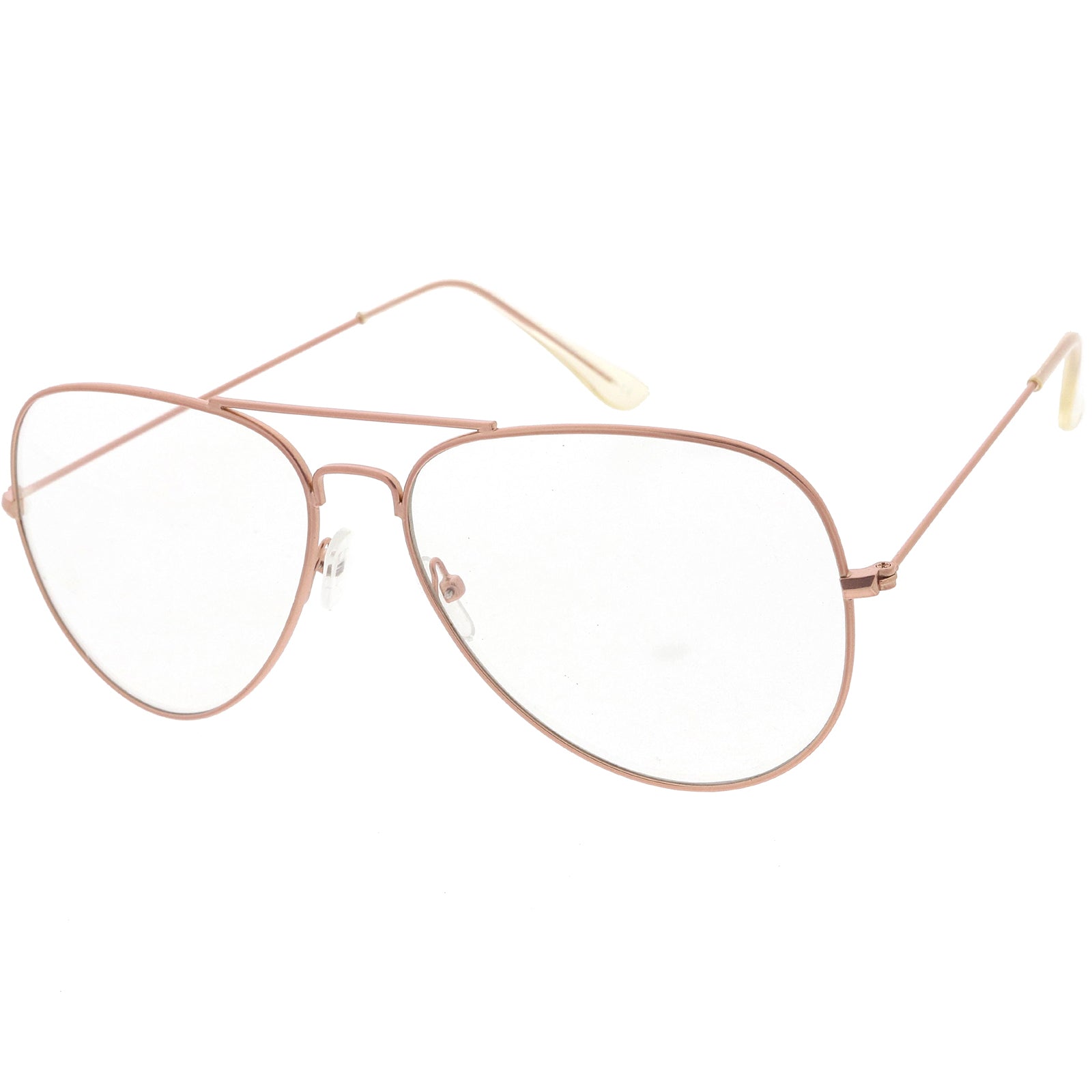Matte Rose Gold / Clear