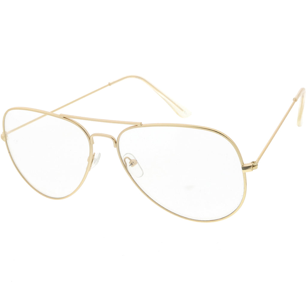 Matte Gold / Clear