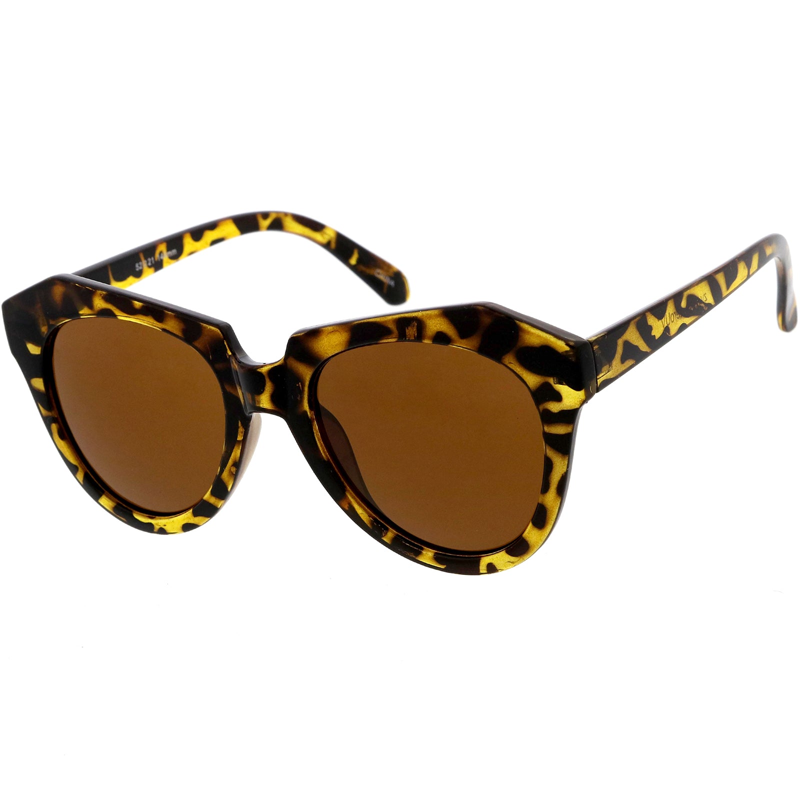 Yellow Tortoise / Brown