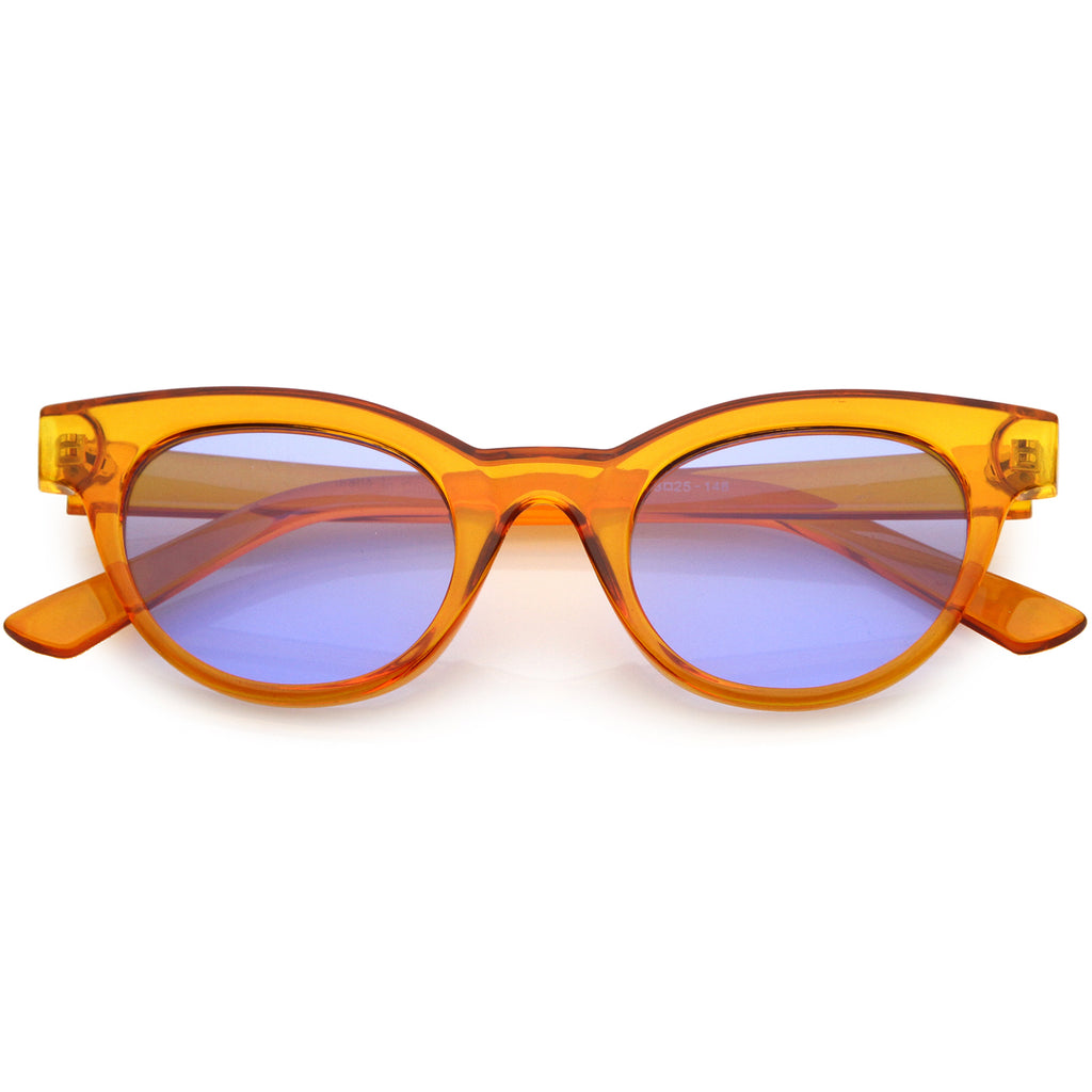 Clear Orange / Blue
