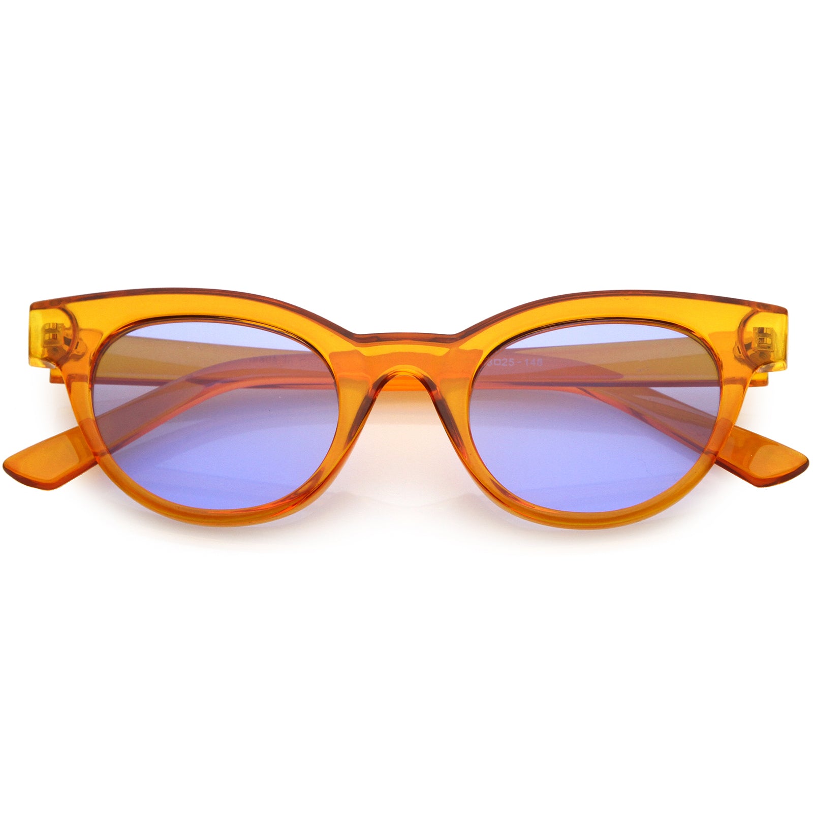 Clear Orange / Blue