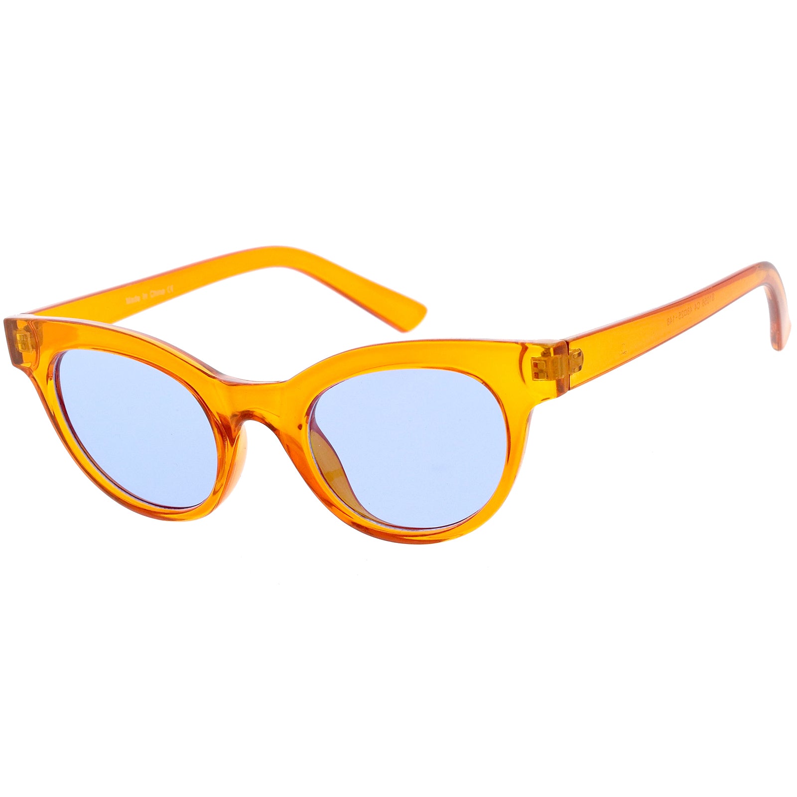 Clear Orange / Blue