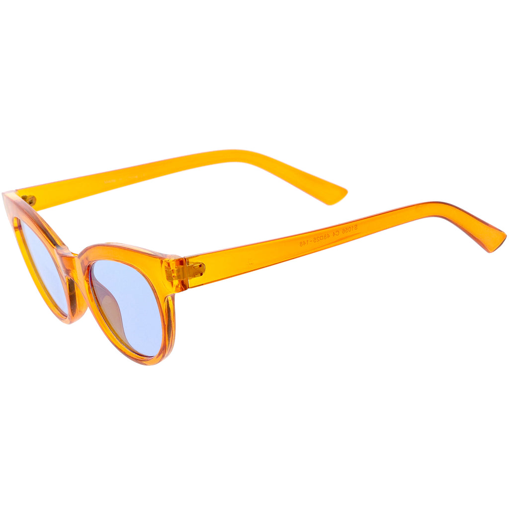 Clear Orange / Blue