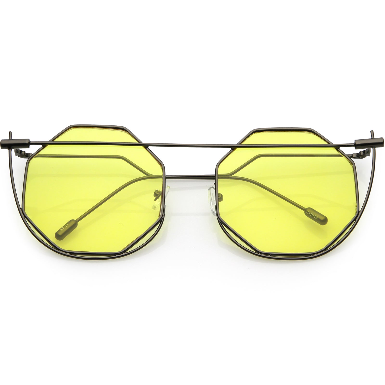 Gunmetal / Yellow