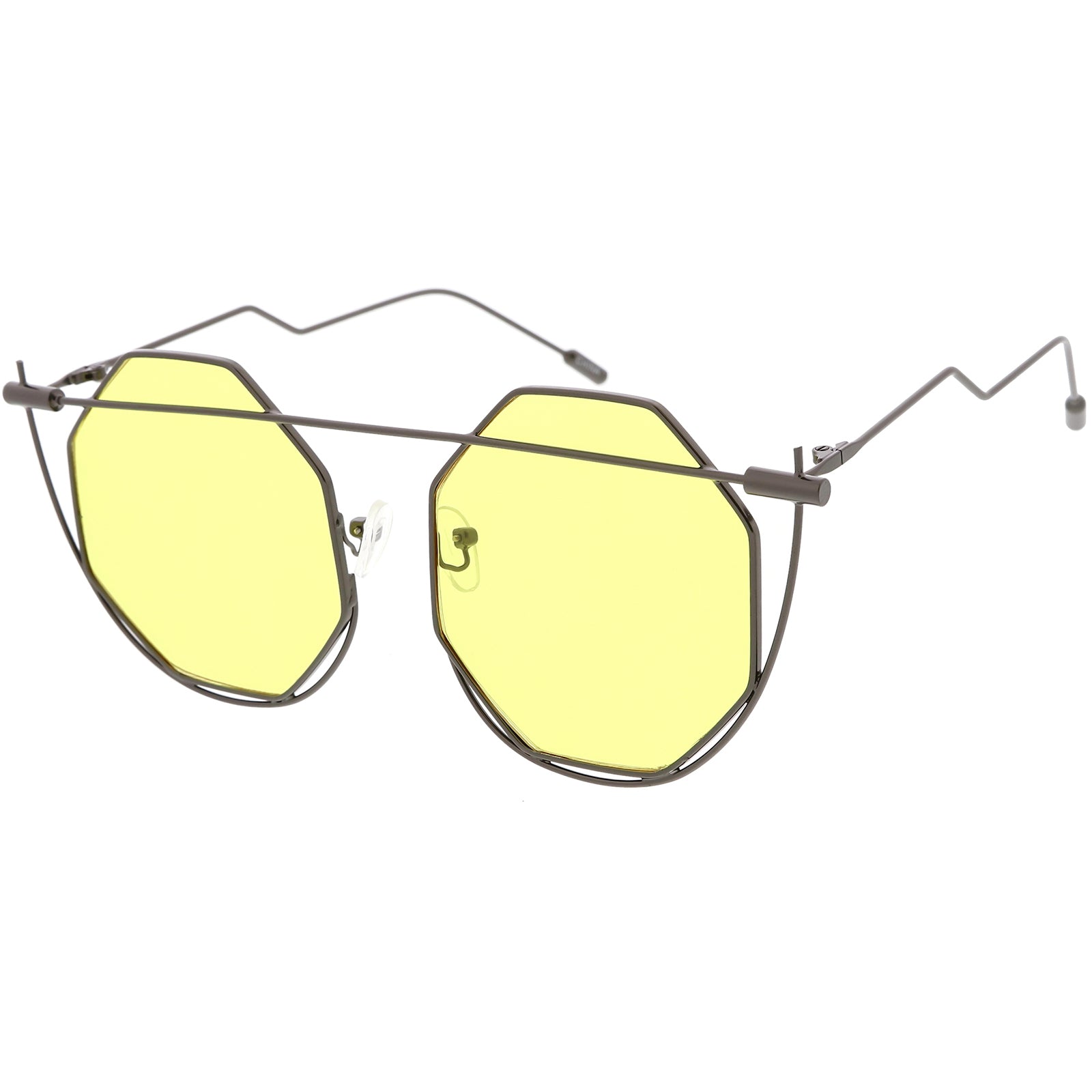 Gunmetal / Yellow
