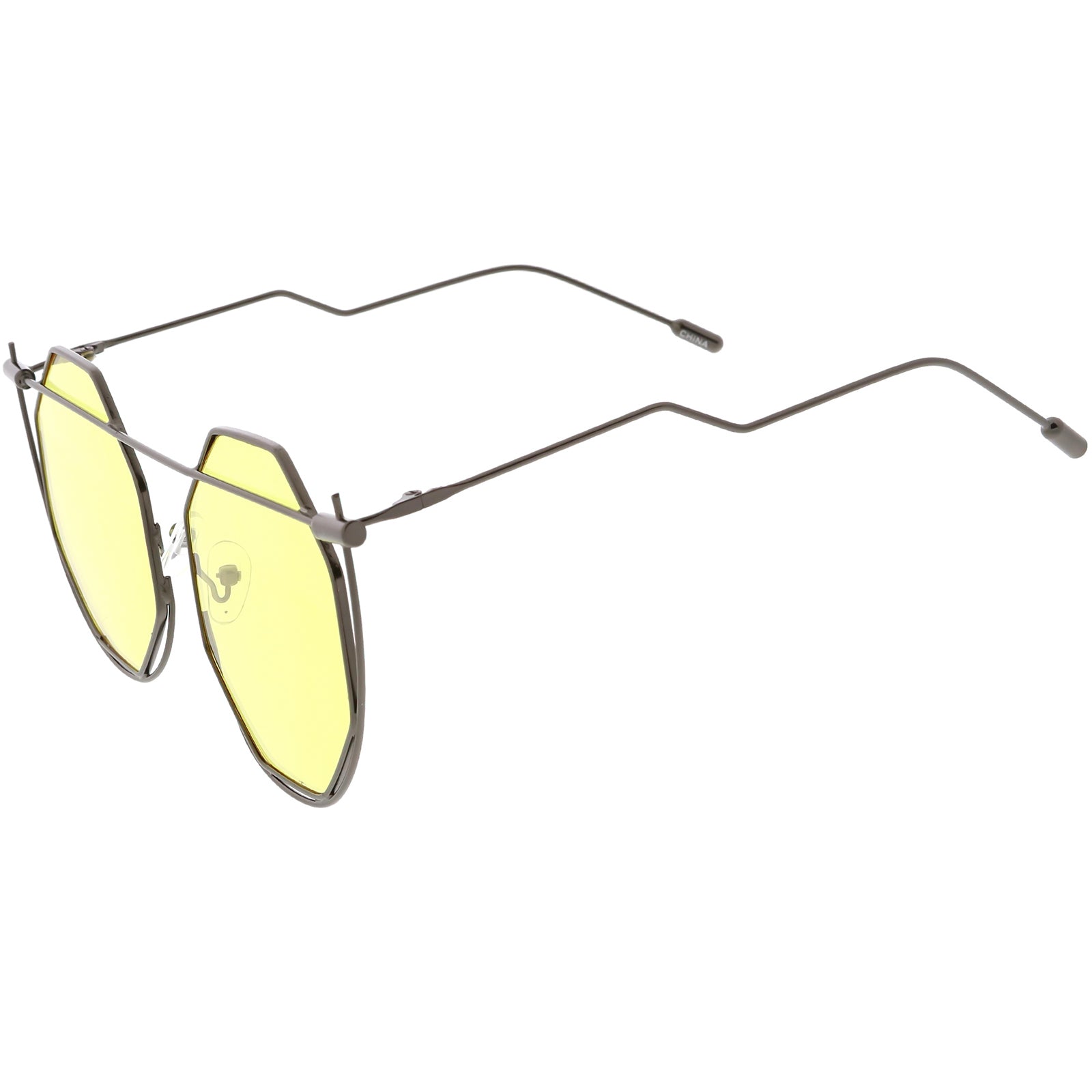 Gunmetal / Yellow