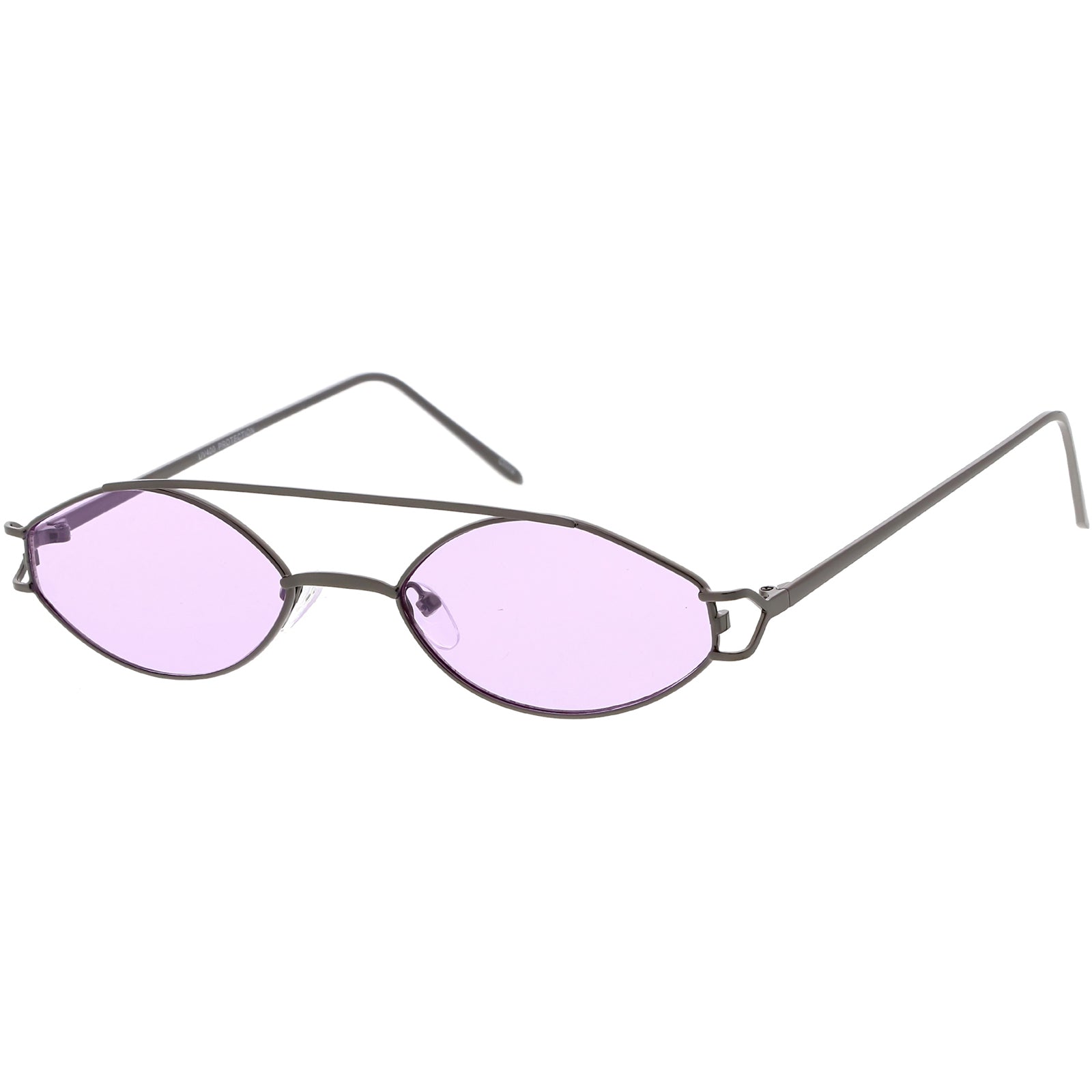Gunmetal / Purple