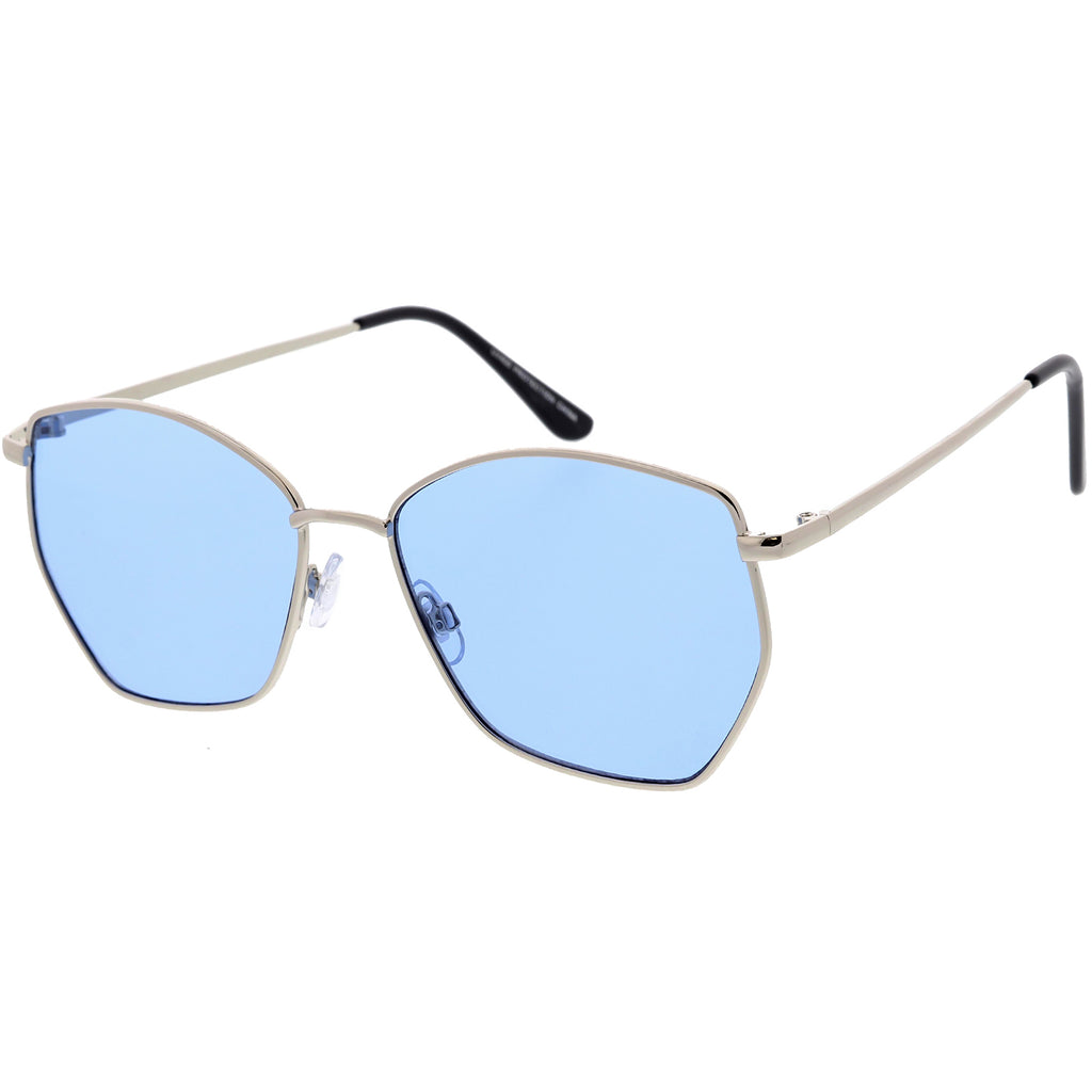 Silver / Blue