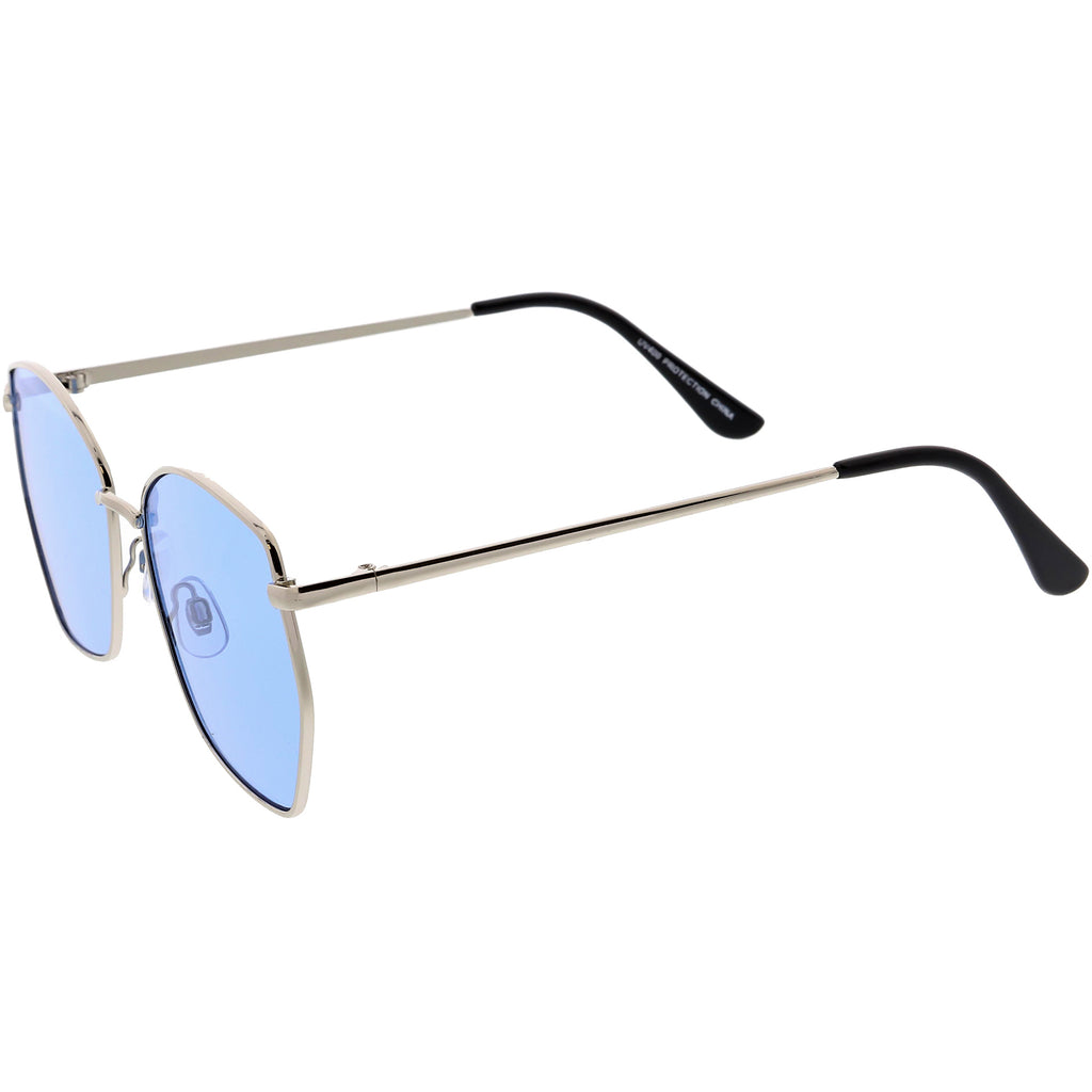 Silver / Blue