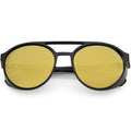 Shiny Black / Gold Mirror