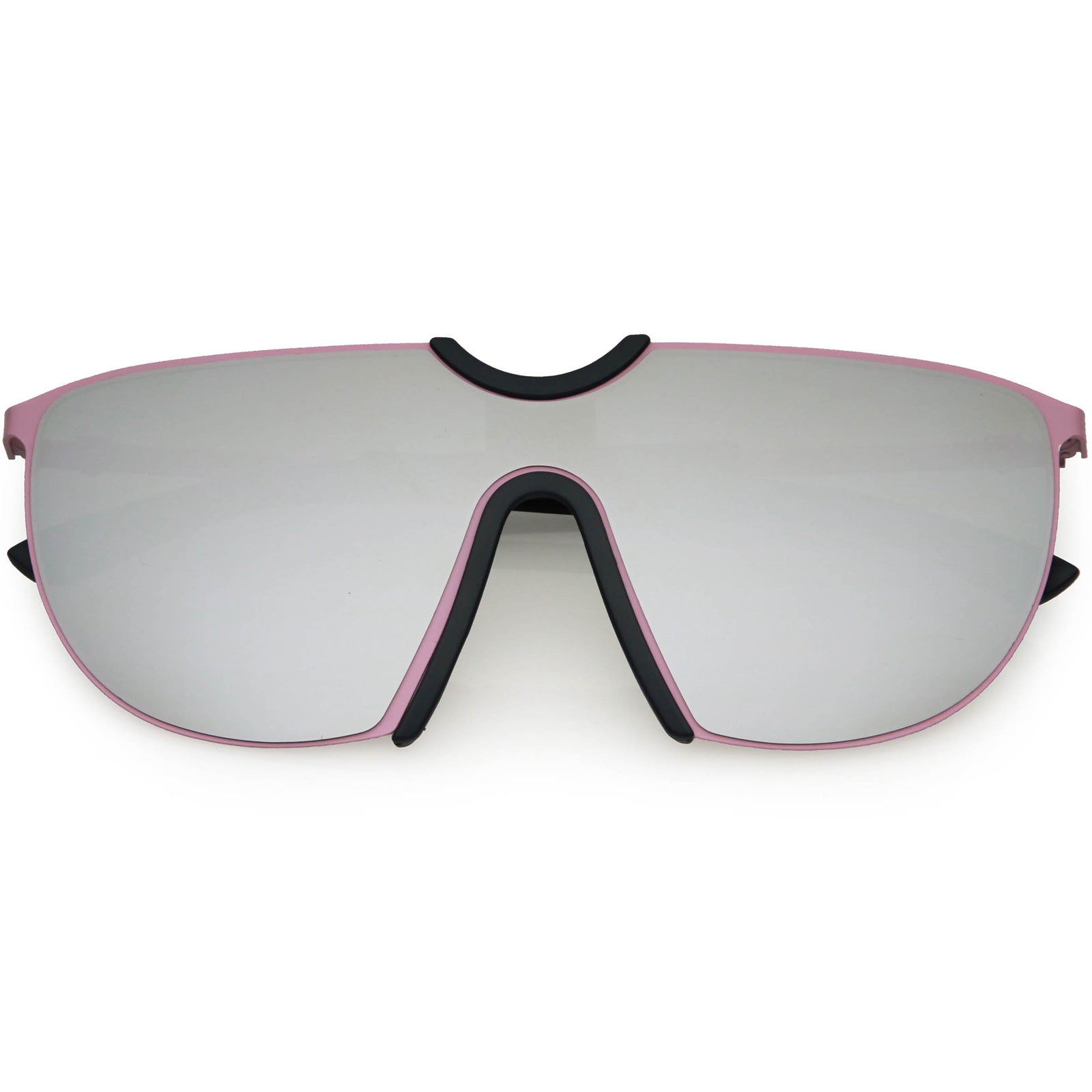 Pink-Black / Silver Mirror