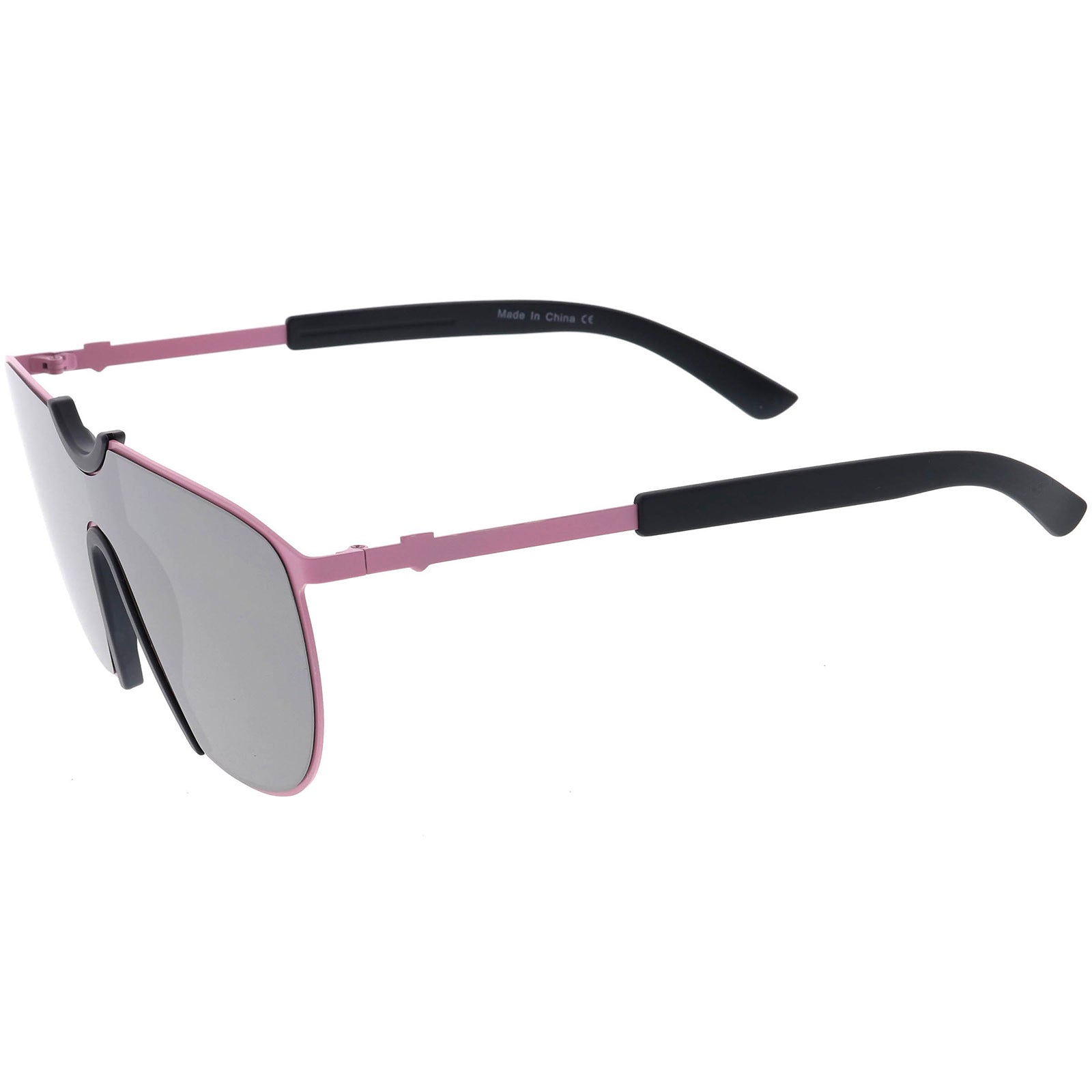 Pink-Black / Silver Mirror