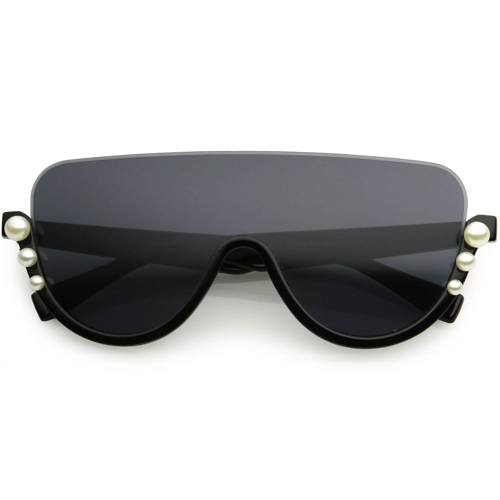 Fendi Mask Logo Sunglasses in Matte Black /Smoke Mirror