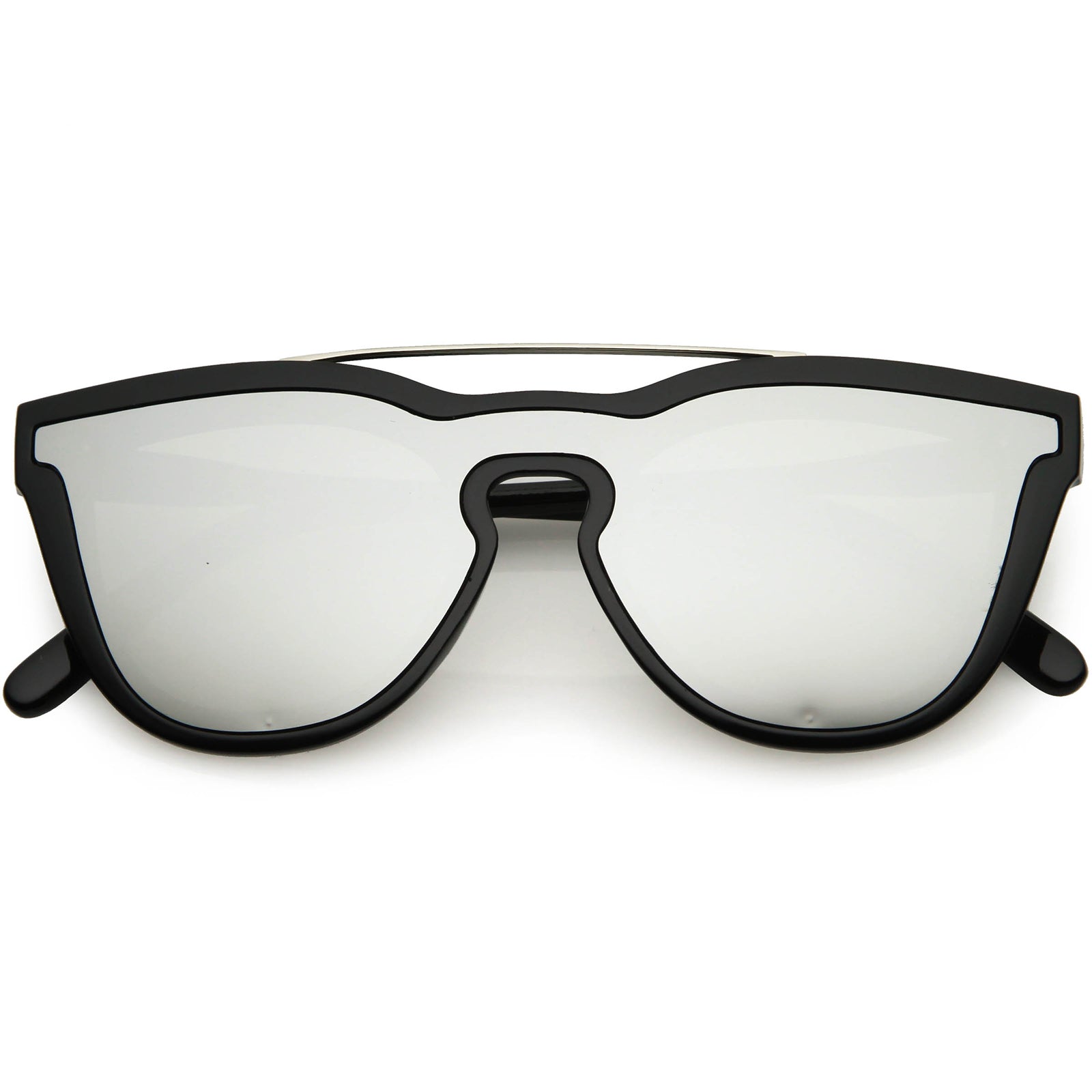 Black / Silver Mirror