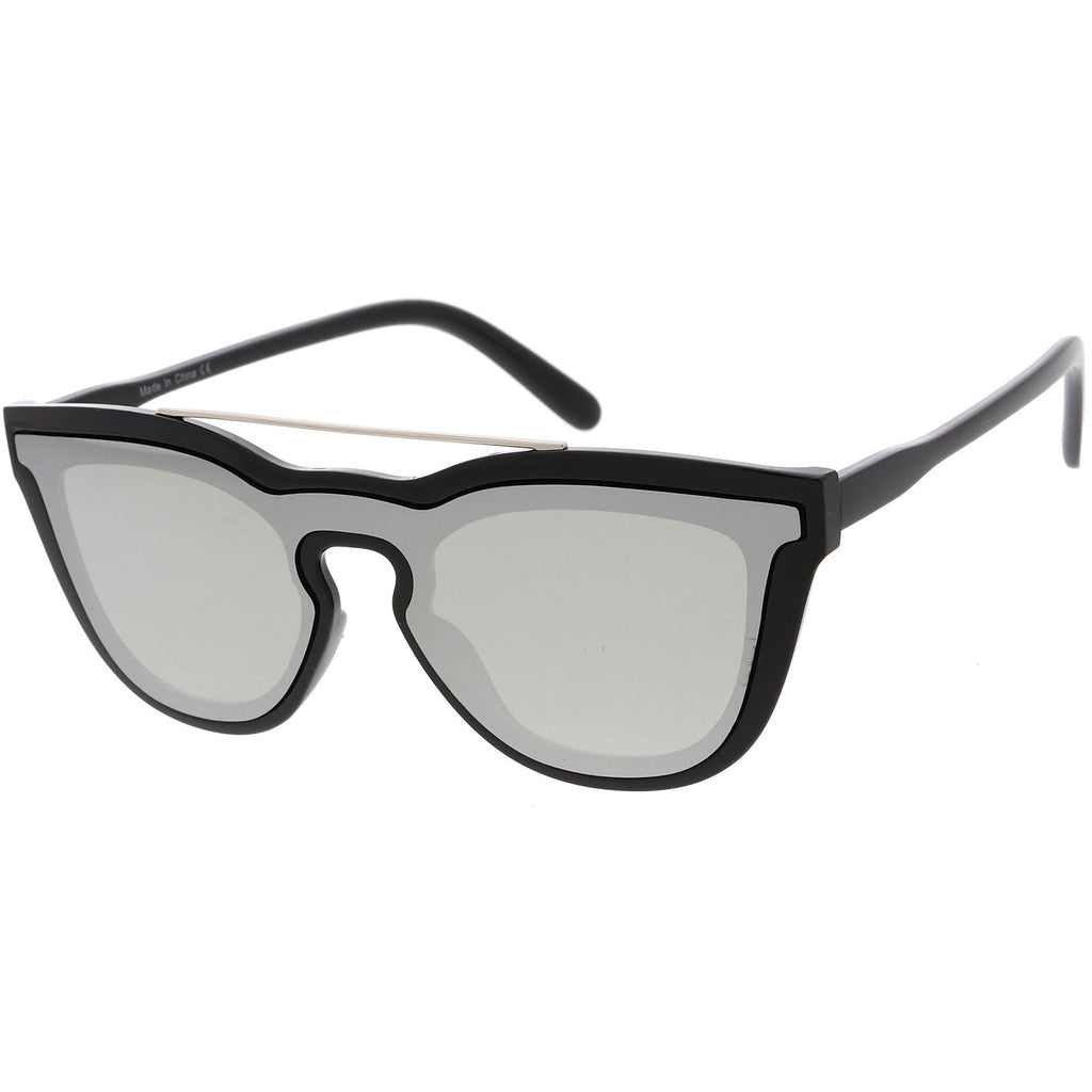 Black / Silver Mirror