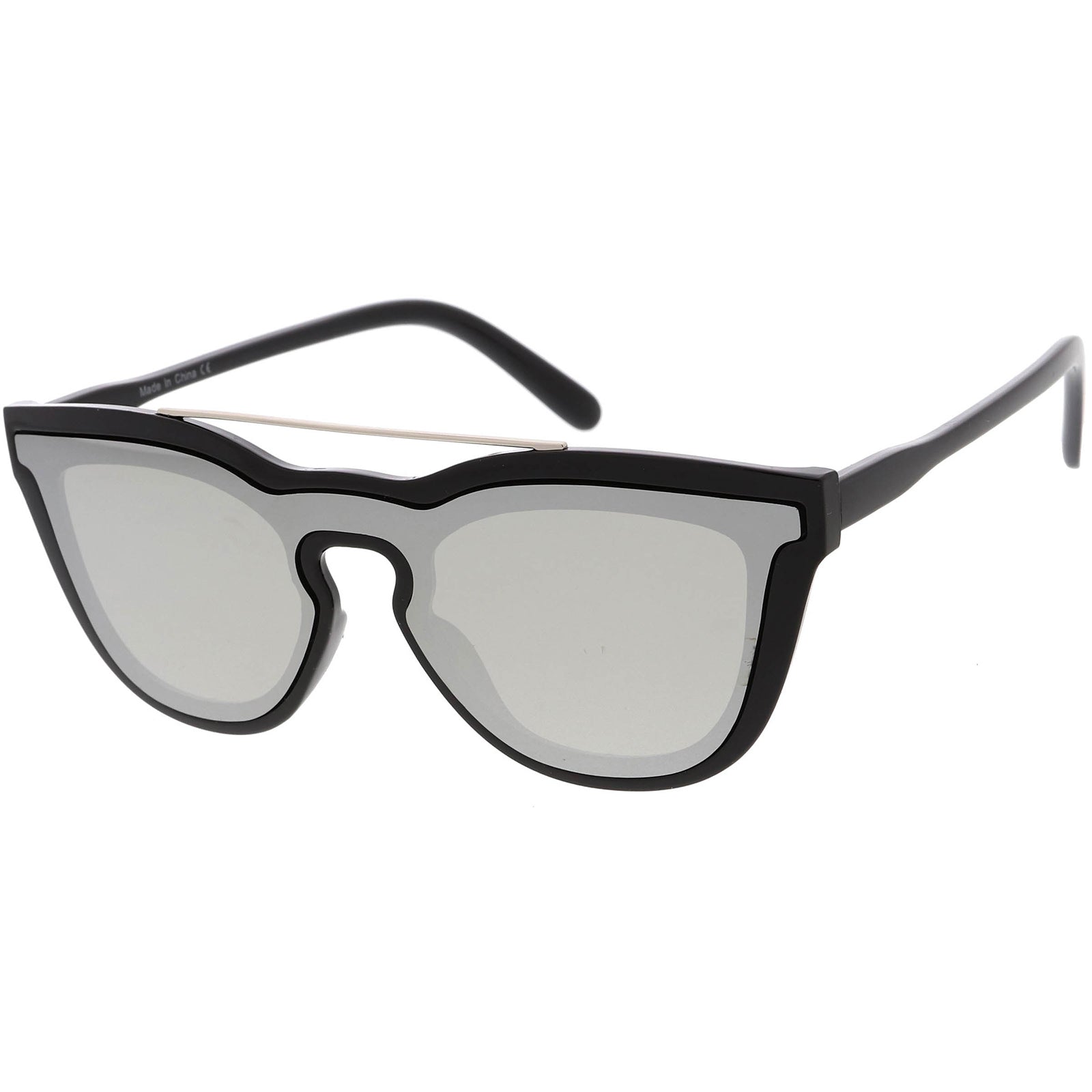 Black / Silver Mirror